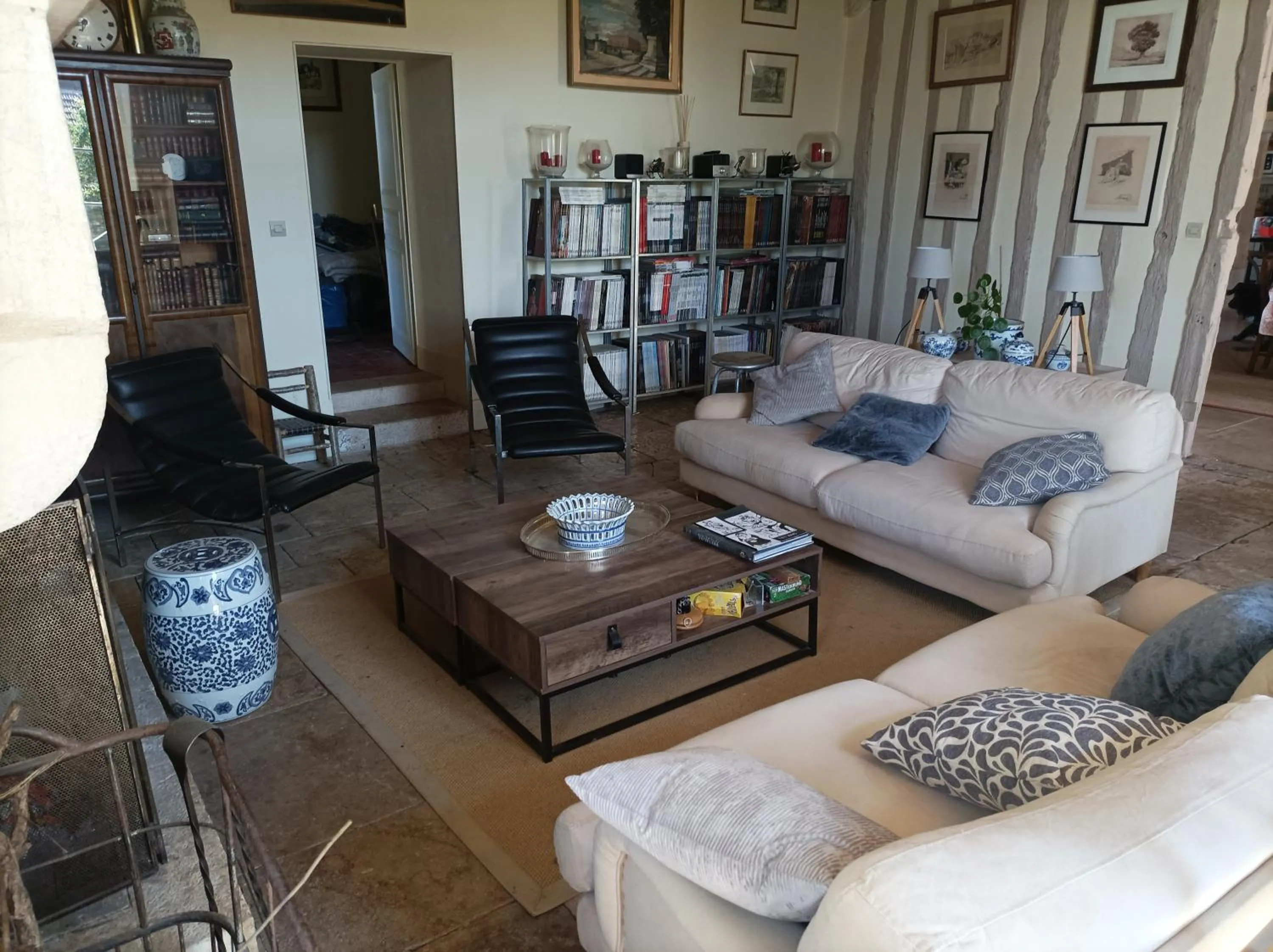 Living room in chez Zaza