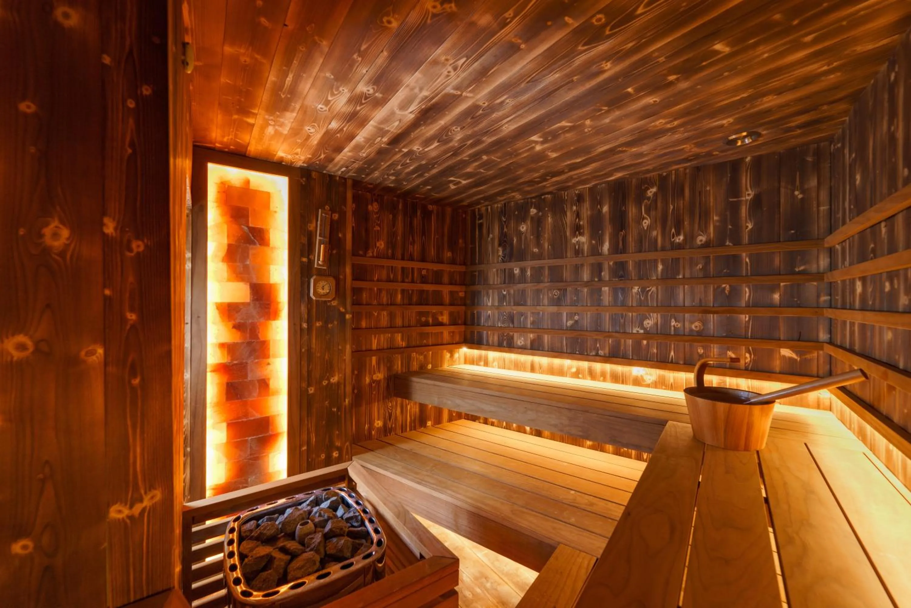 Sauna in Penzión & Wellness MERIDIANA Bojnice rezort