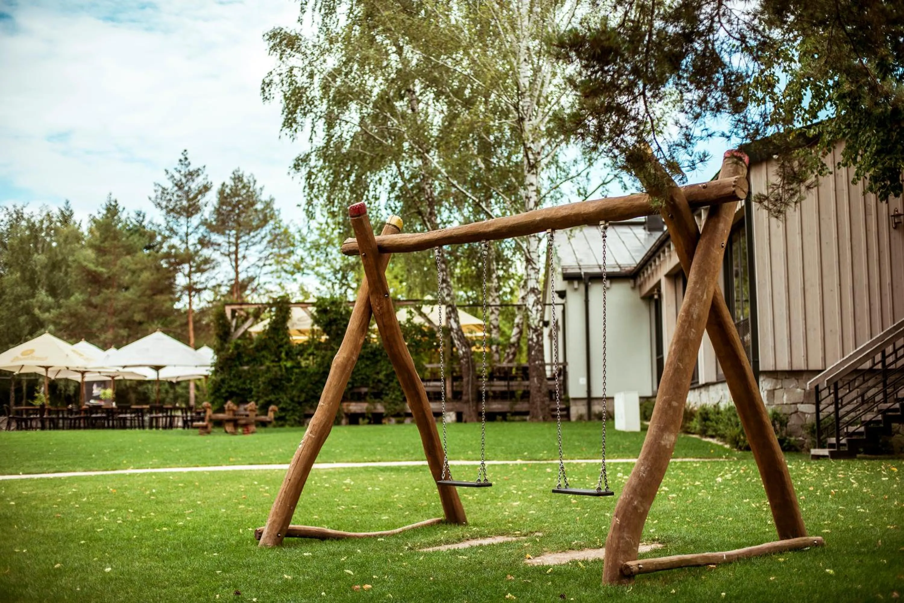 Children play ground in Penzión & Wellness MERIDIANA Bojnice rezort