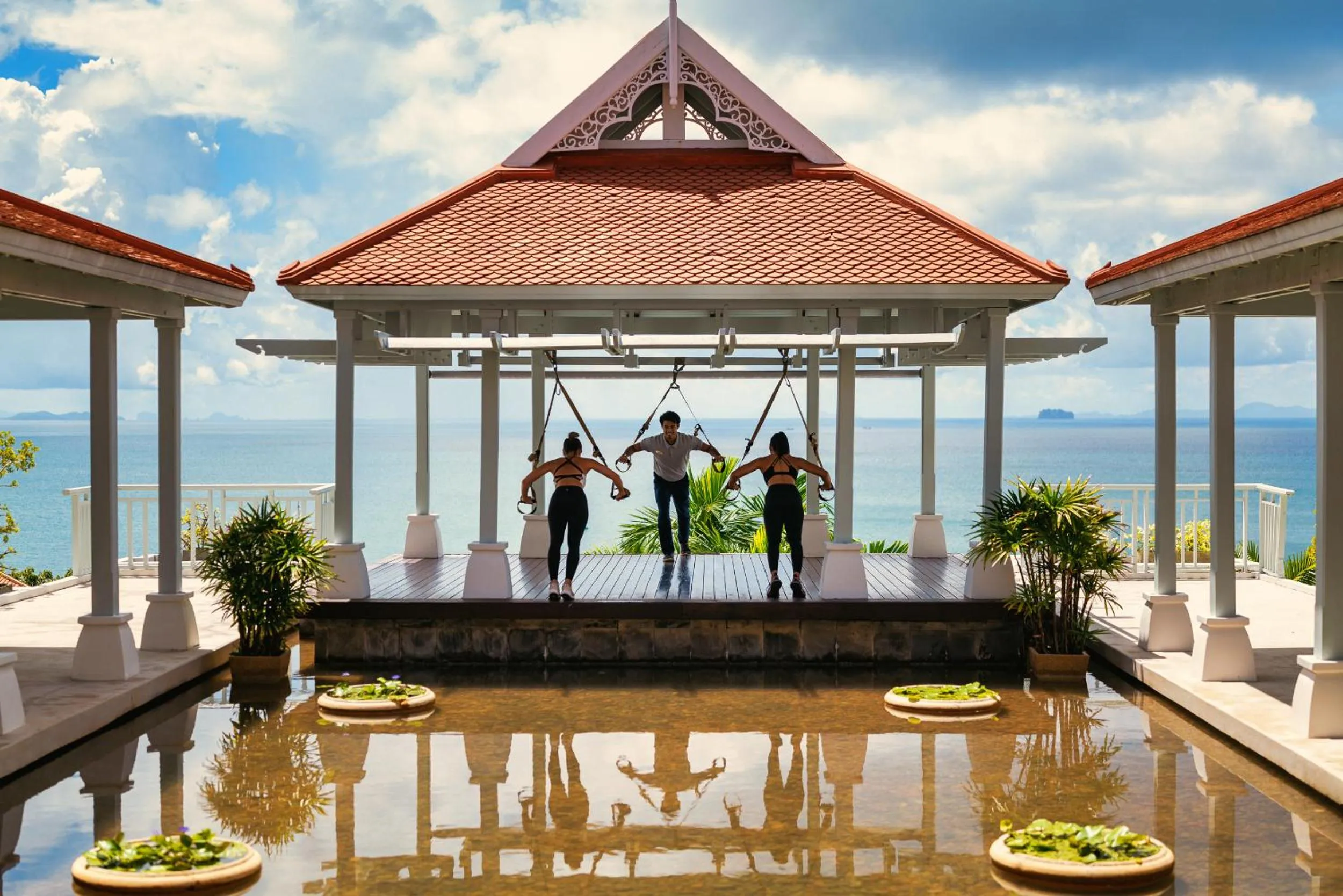 Fitness centre/facilities in Amatara Welleisure Resort