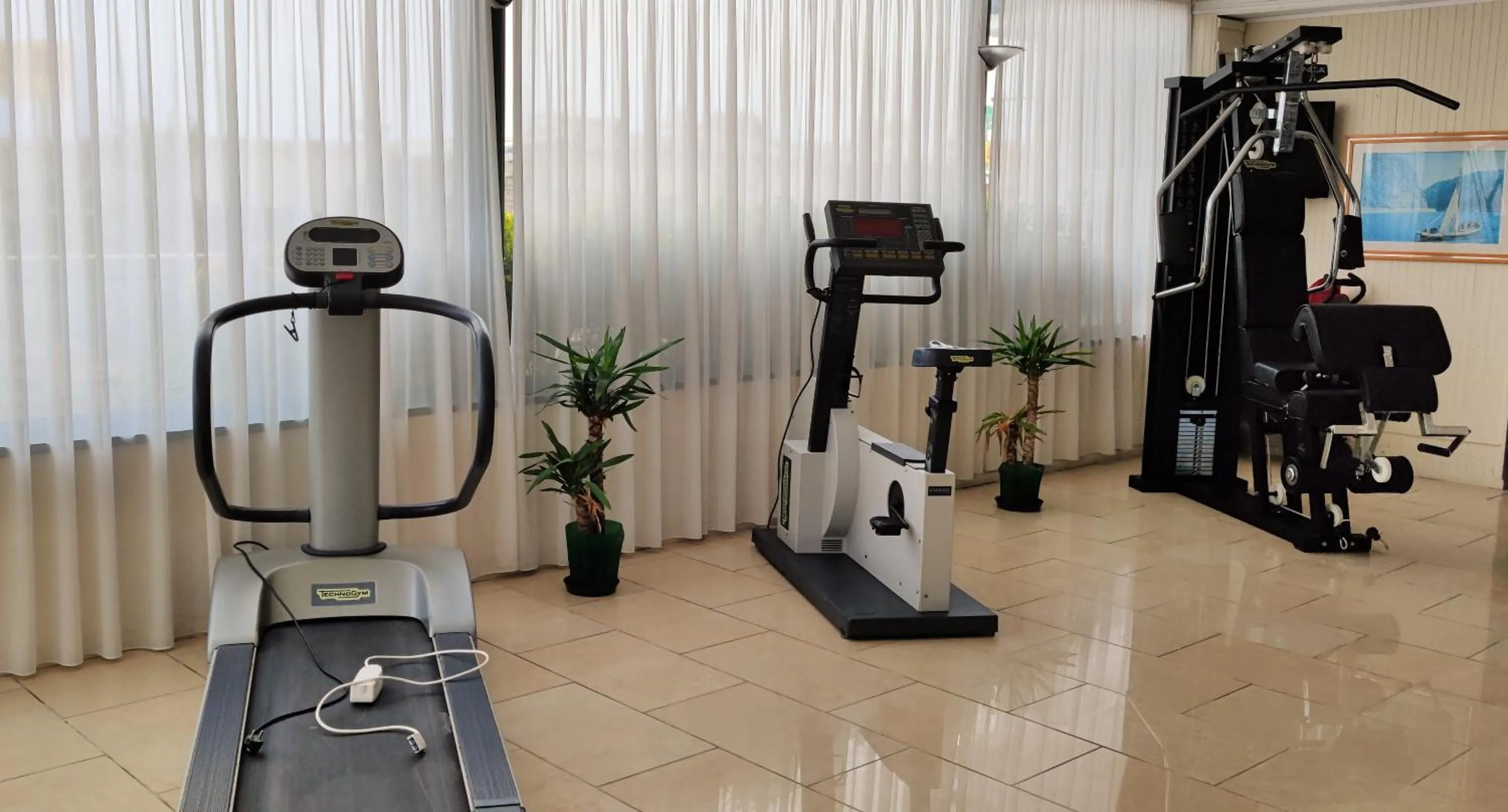 Fitness centre/facilities in Hotel Centrale