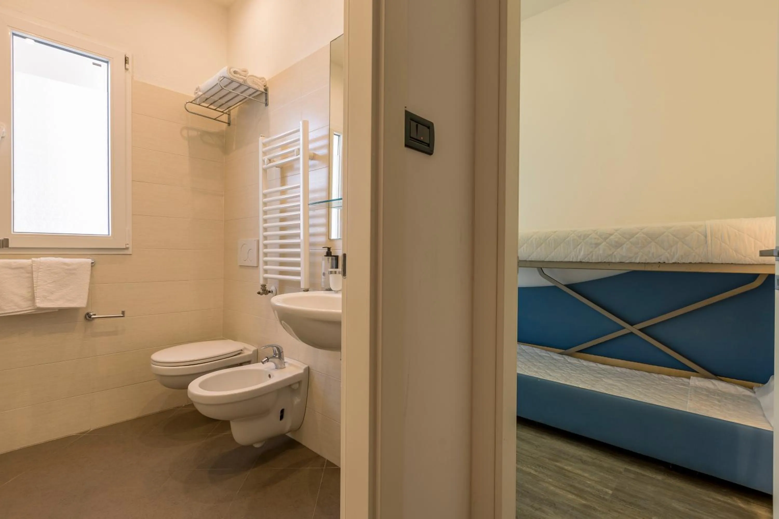 Bathroom in Hotel Centrale