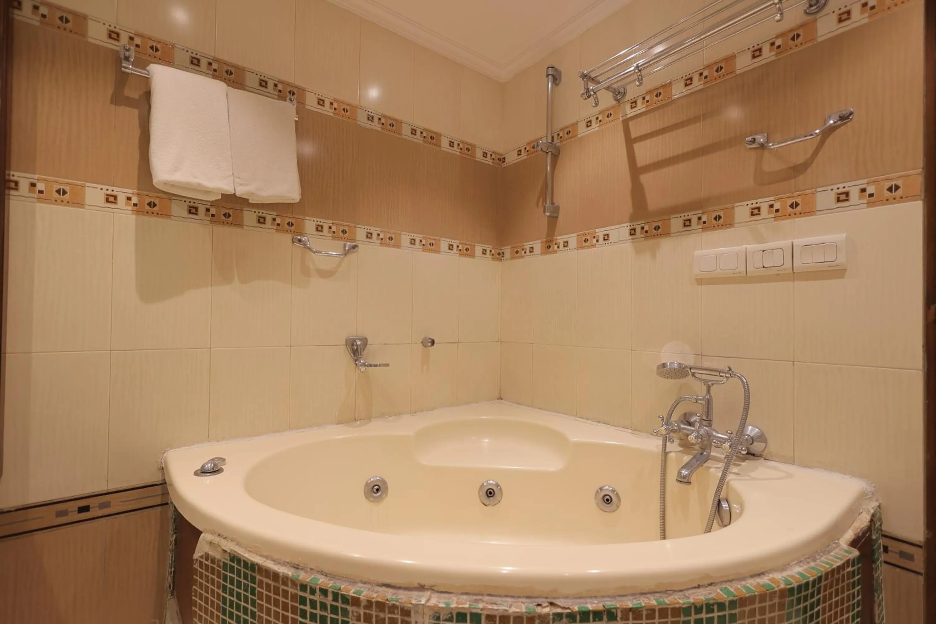 Bathroom in Regenta Orko's Haridwar, Motichur , 10 min from Har ki Pauri