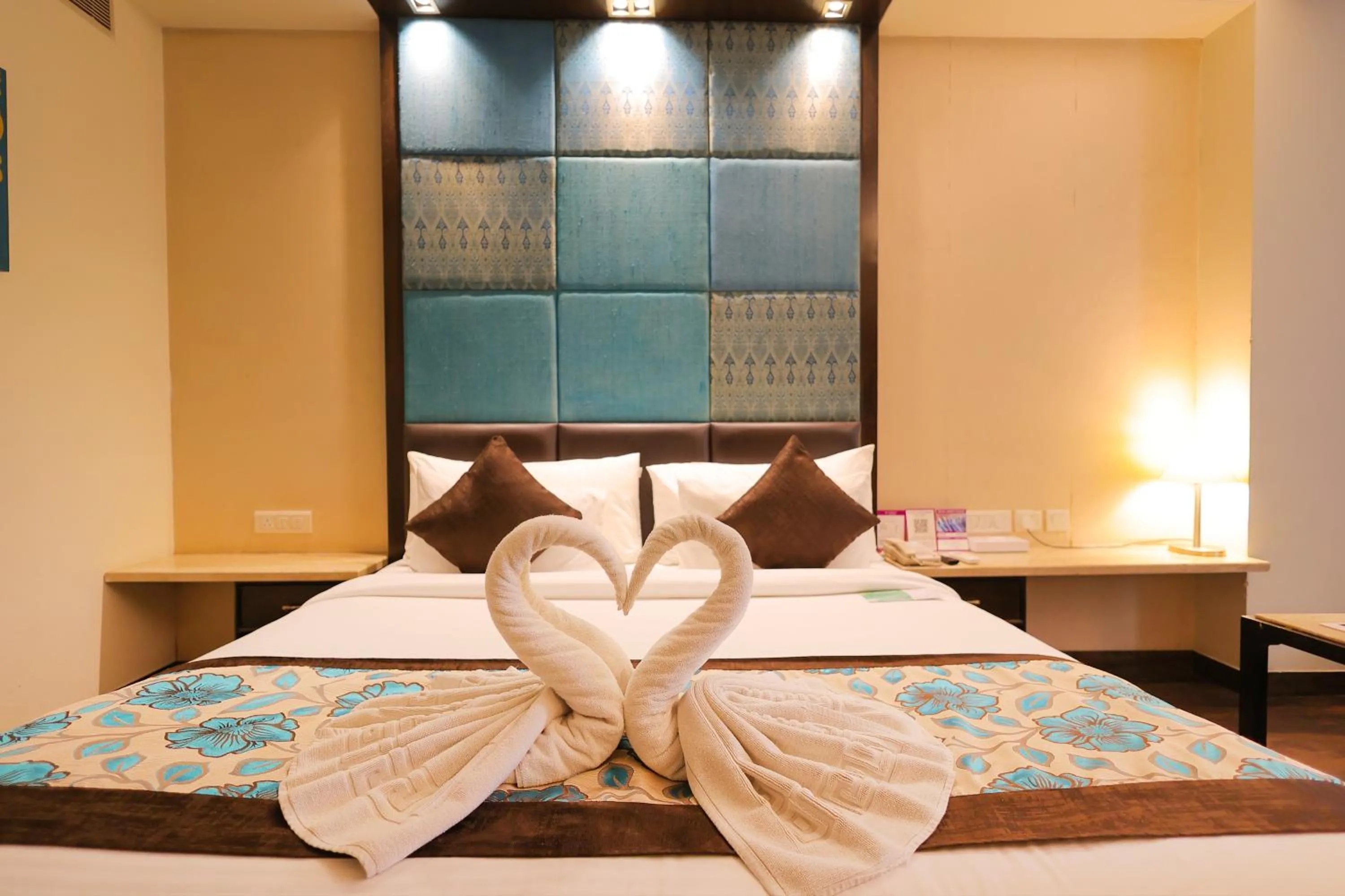 Bedroom, Bed in Regenta Orko's Haridwar, Motichur , 10 min from Har ki Pauri