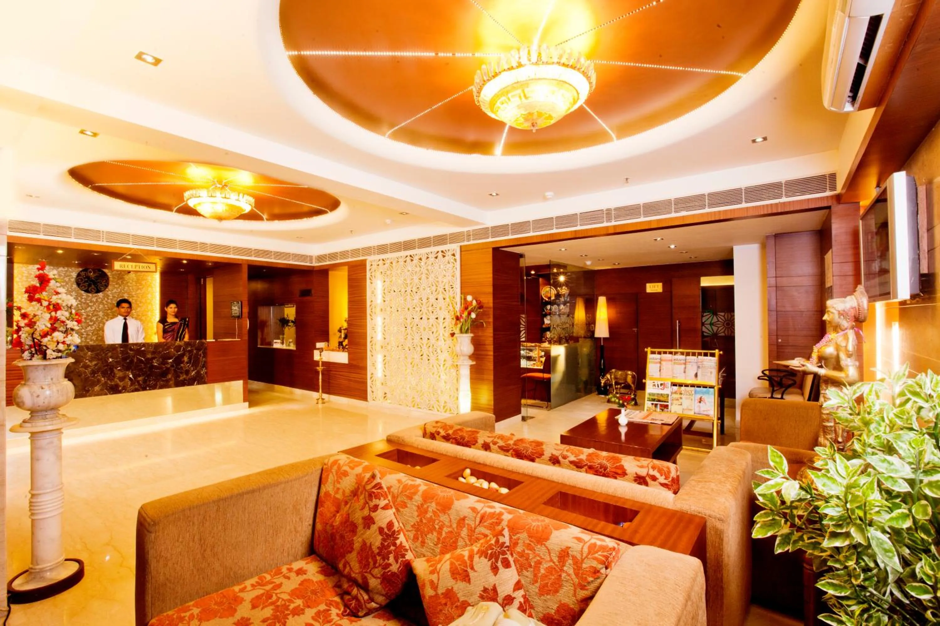 Lobby or reception in Regenta Orko's Haridwar, Motichur , 10 min from Har ki Pauri