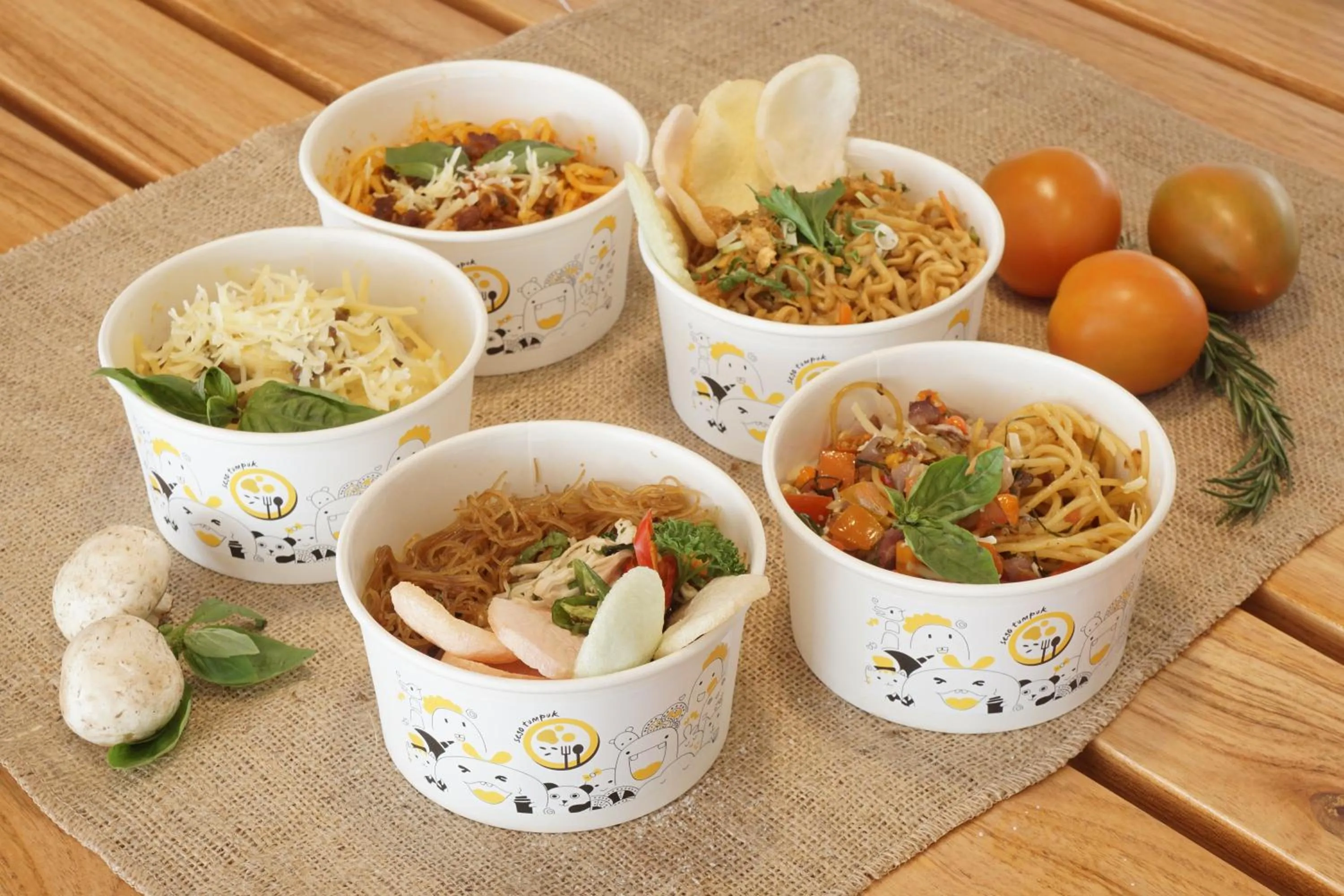 Food in Nomaden Urban Stay