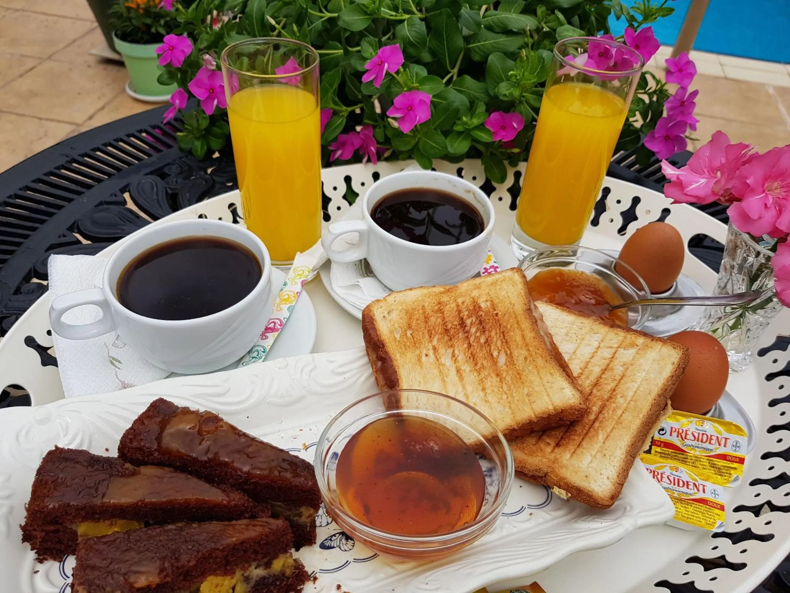 Breakfast in Hotel George