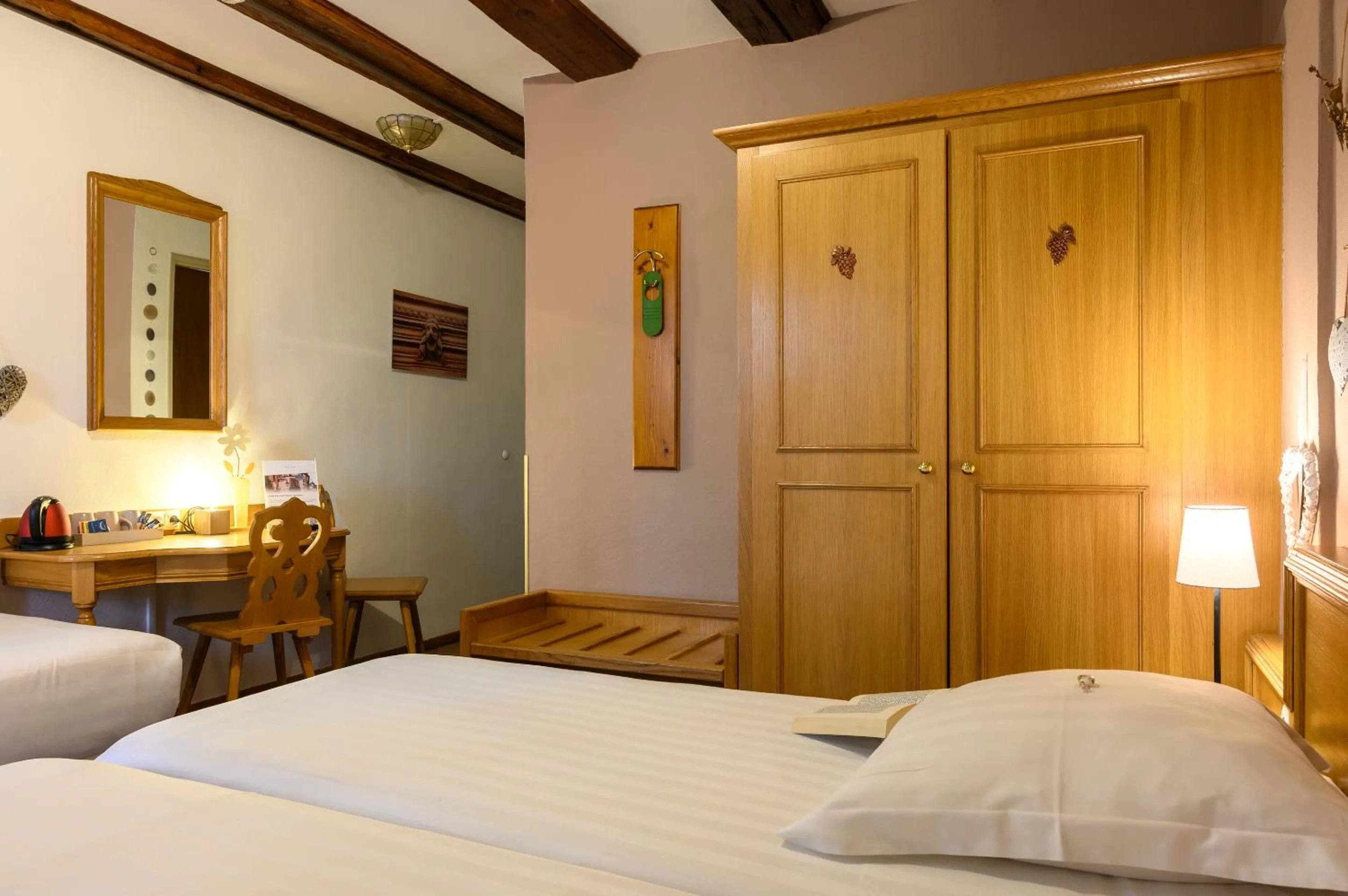 Bedroom, Bed in Hôtel le Saint Nicolas