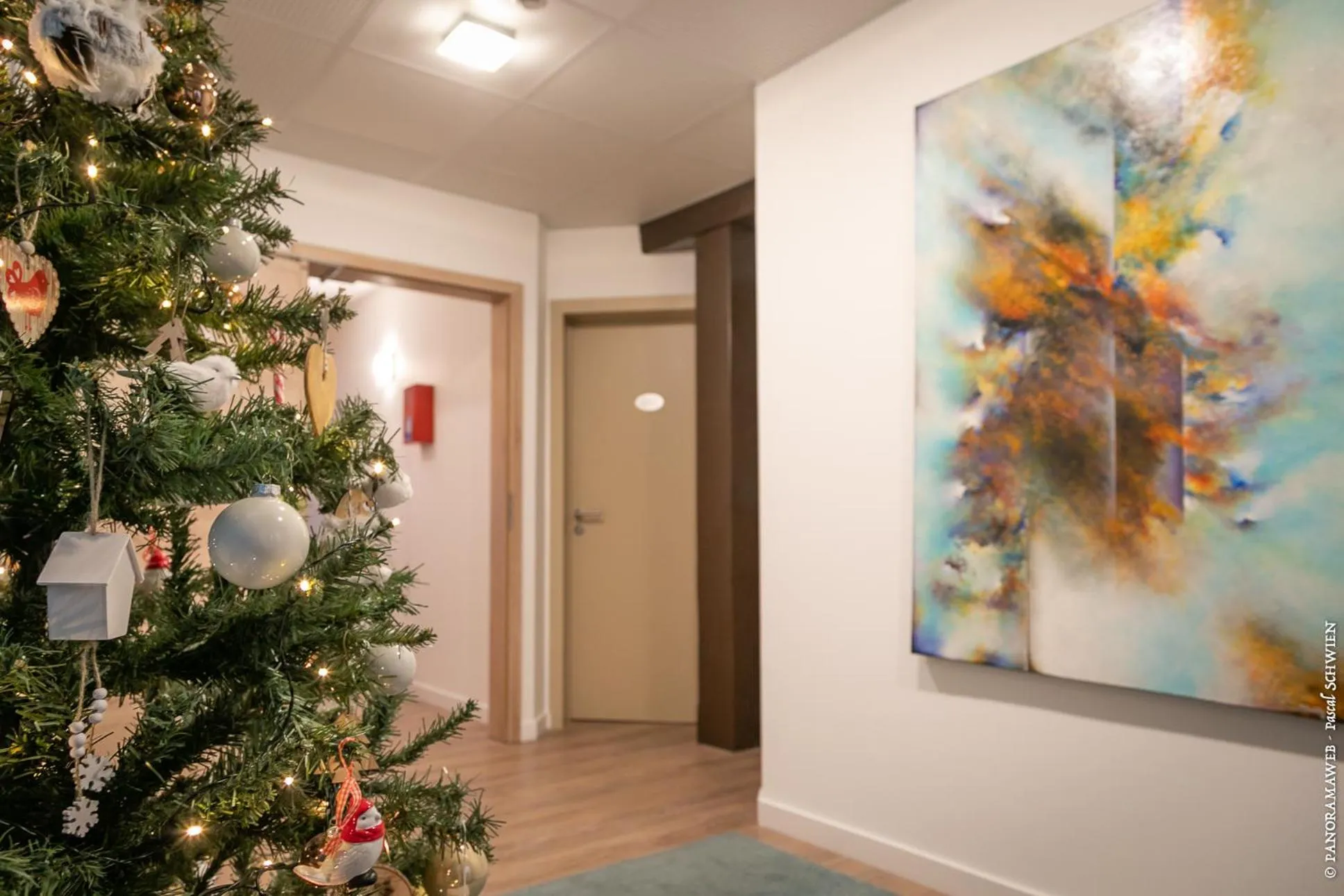 Lobby or reception in Hôtel le Saint Nicolas