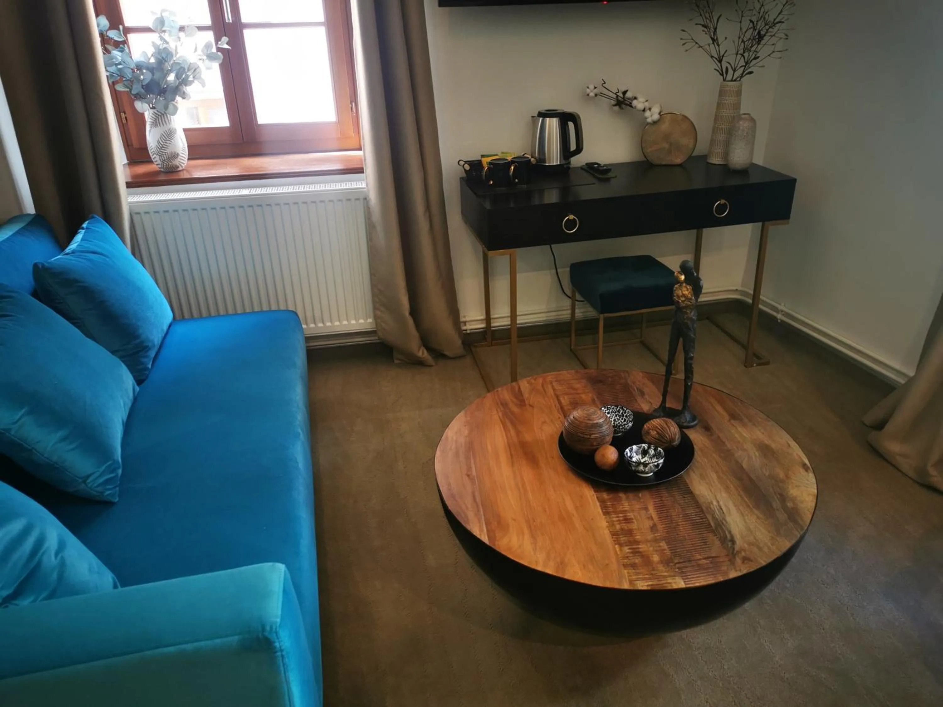 Seating area in Hôtel le Saint Nicolas