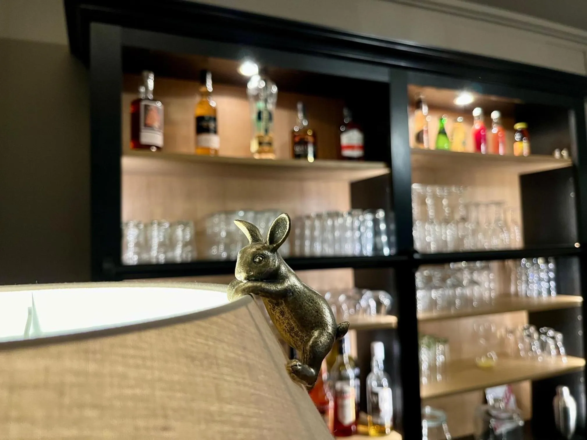 Decorative detail in Hôtel Restaurant La Maison