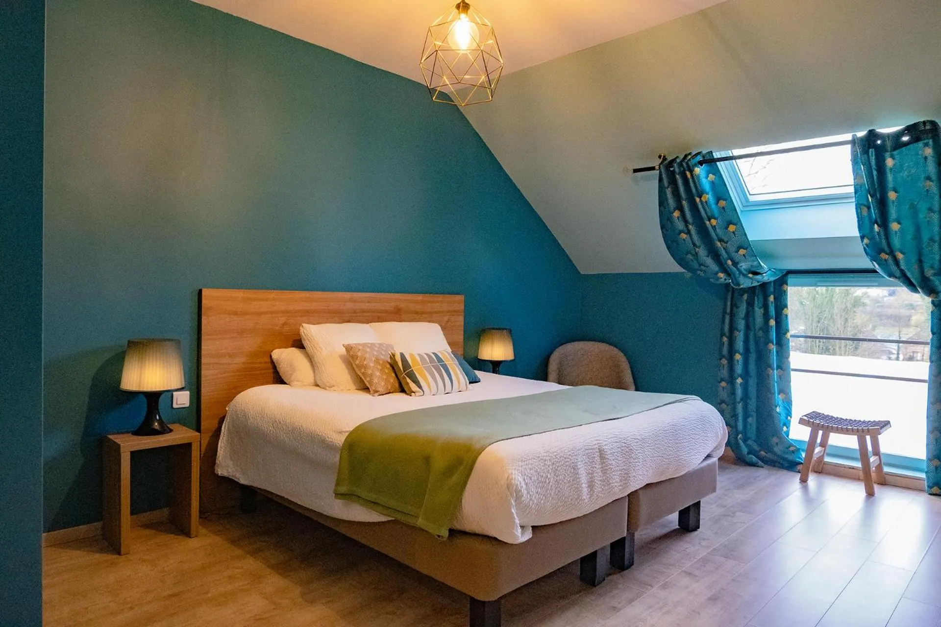 Bedroom, Bed in LOGIS-Hôtel-Restaurant La Gentilhommière