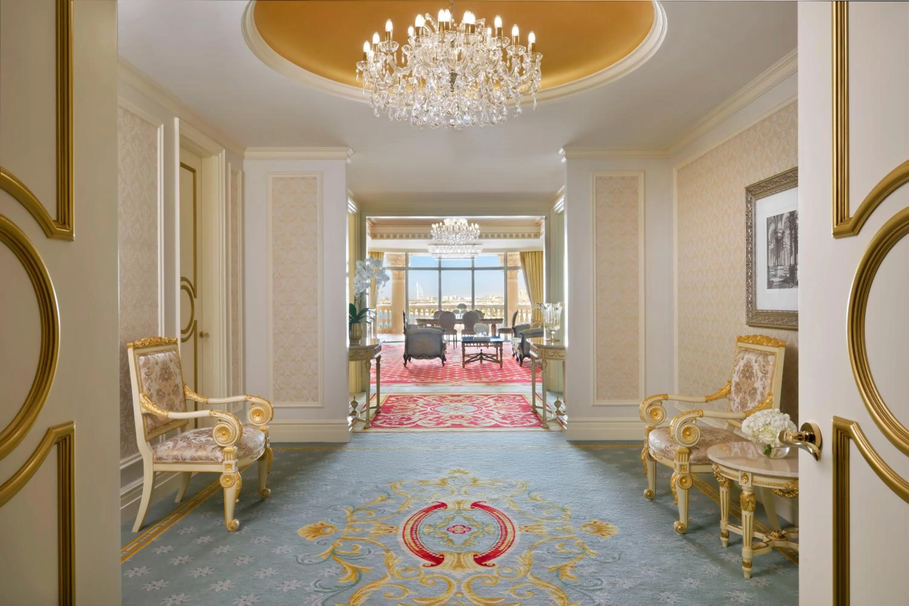 Living room in Raffles The Palm