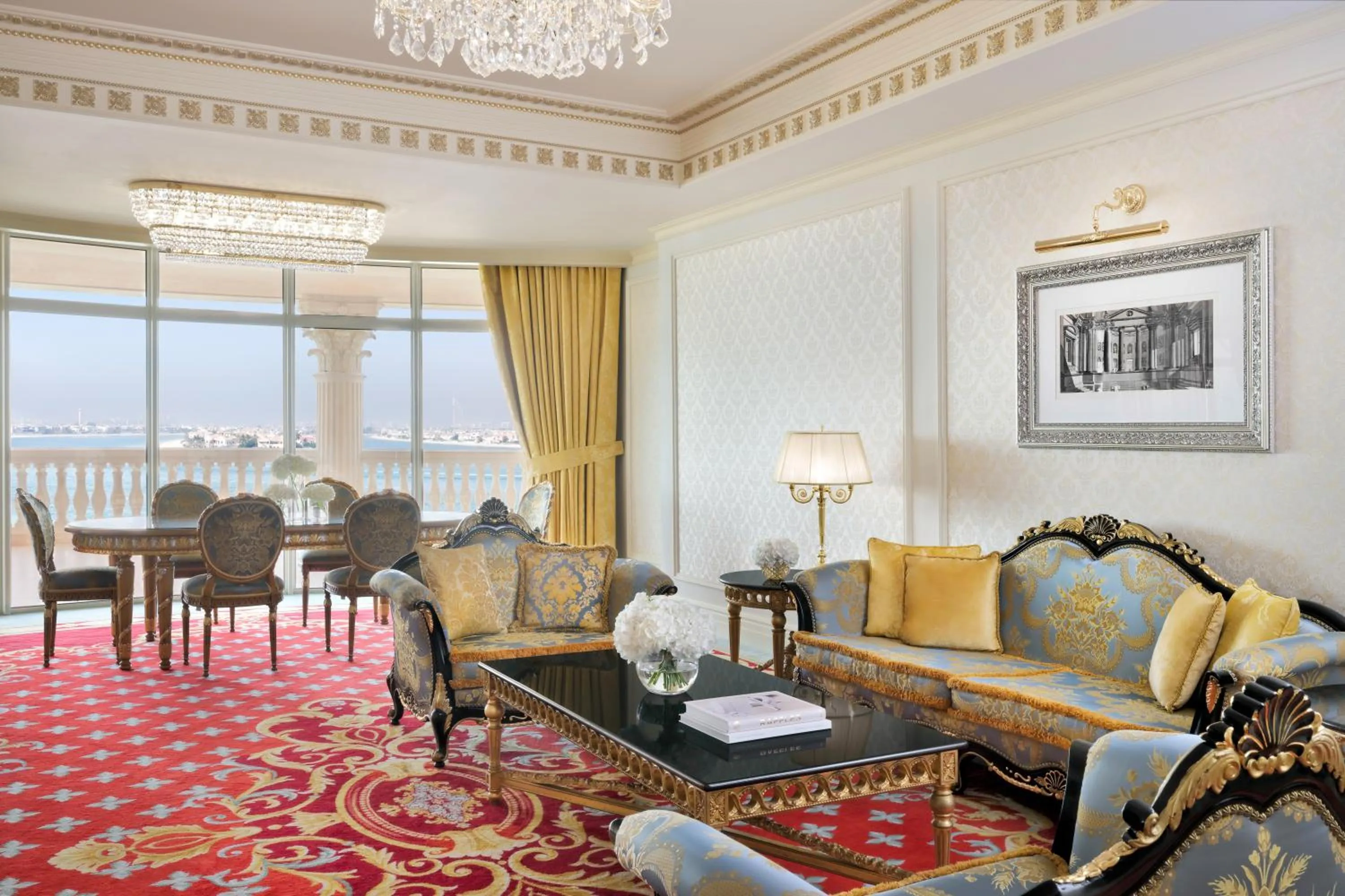 Living room in Raffles The Palm