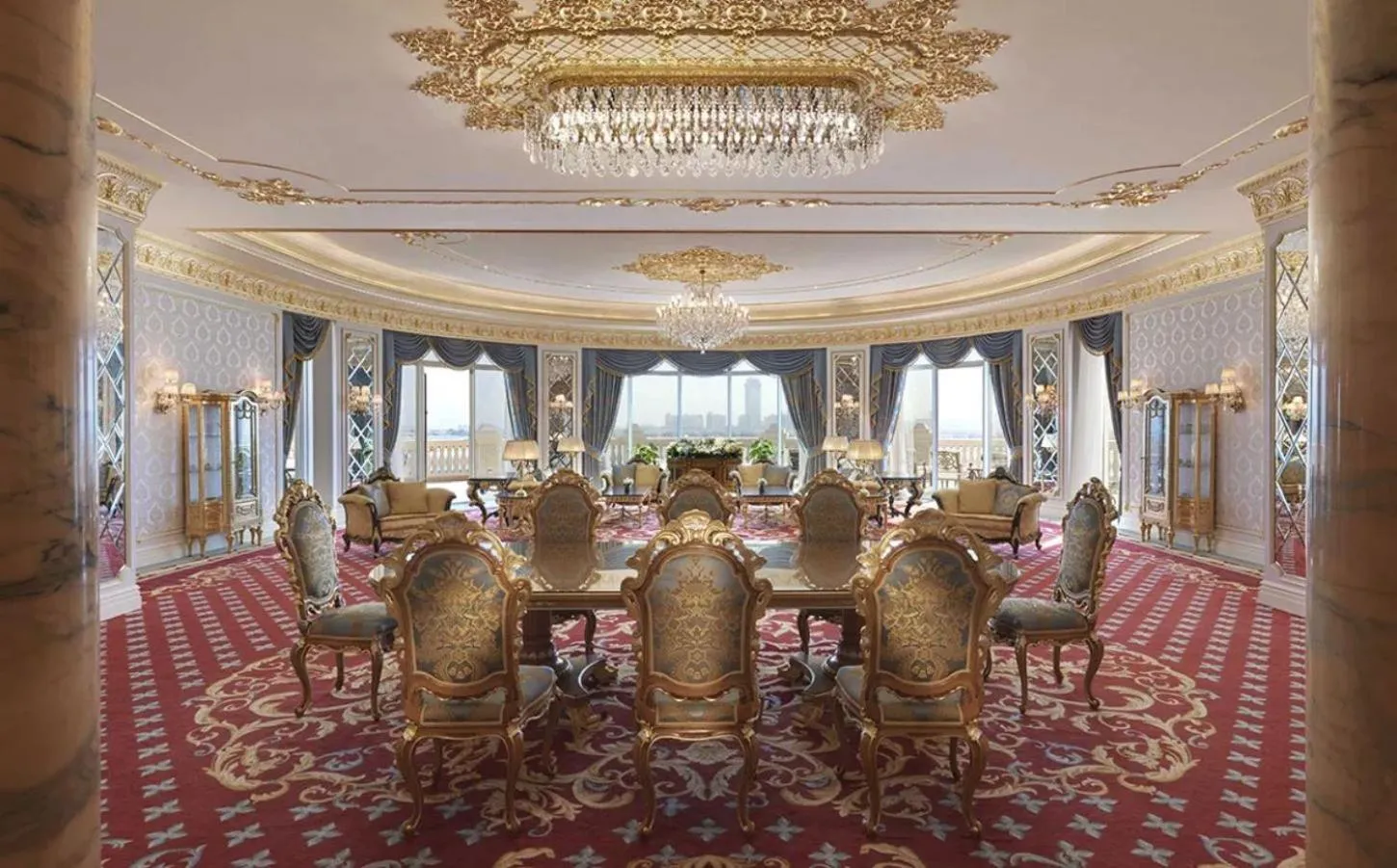 Living room in Raffles The Palm