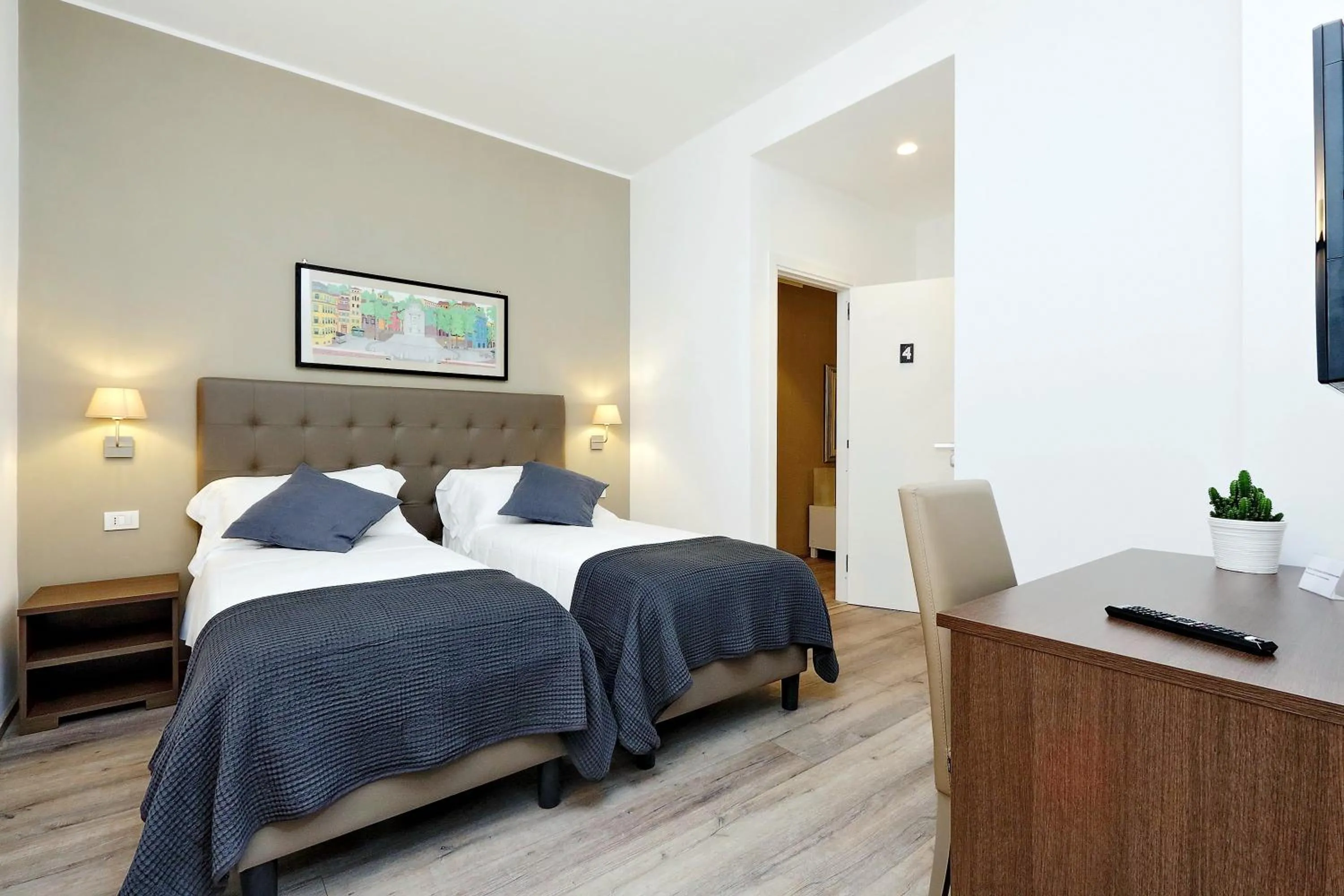 Bed in Victory Rooms