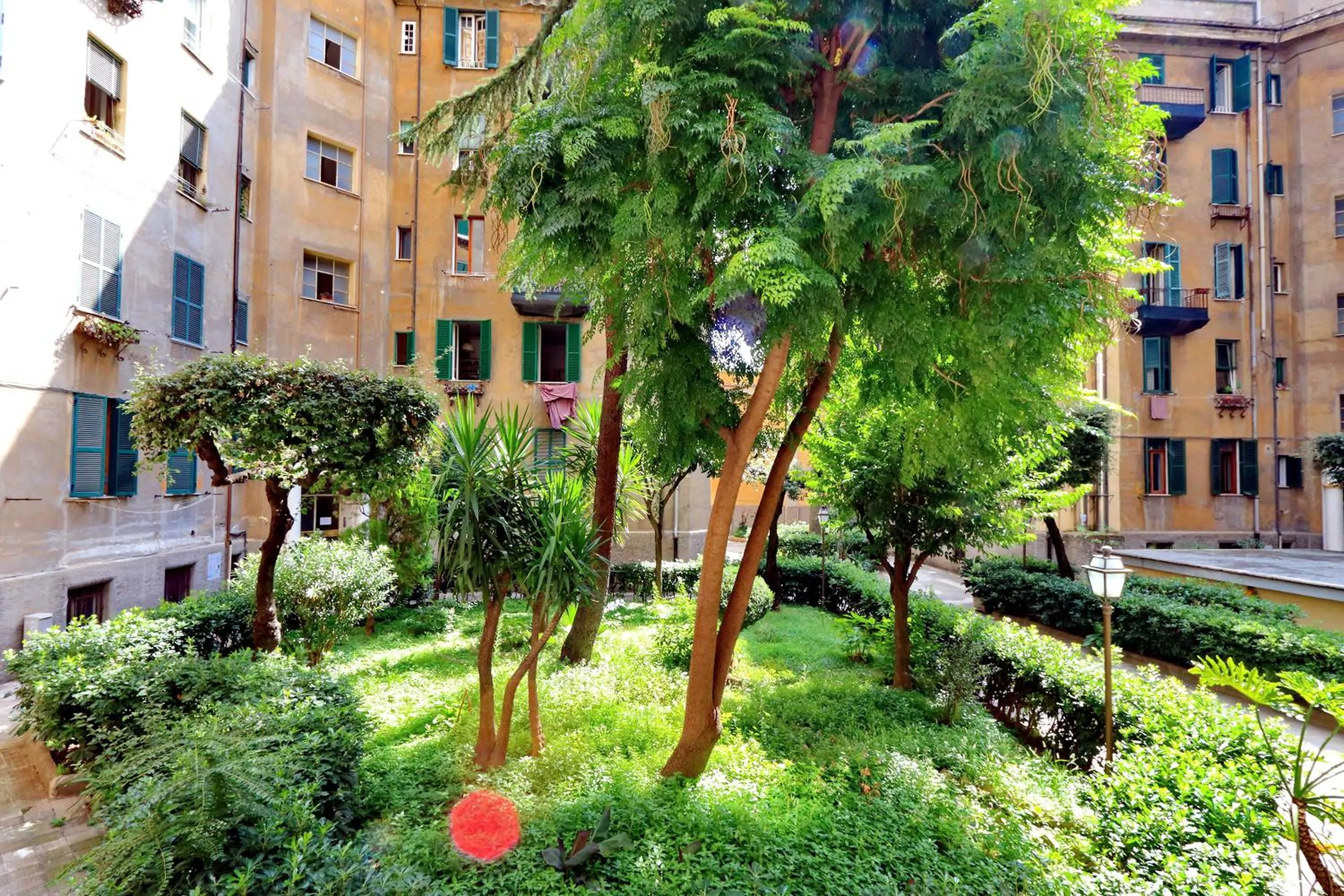 Garden view in Victory Rooms