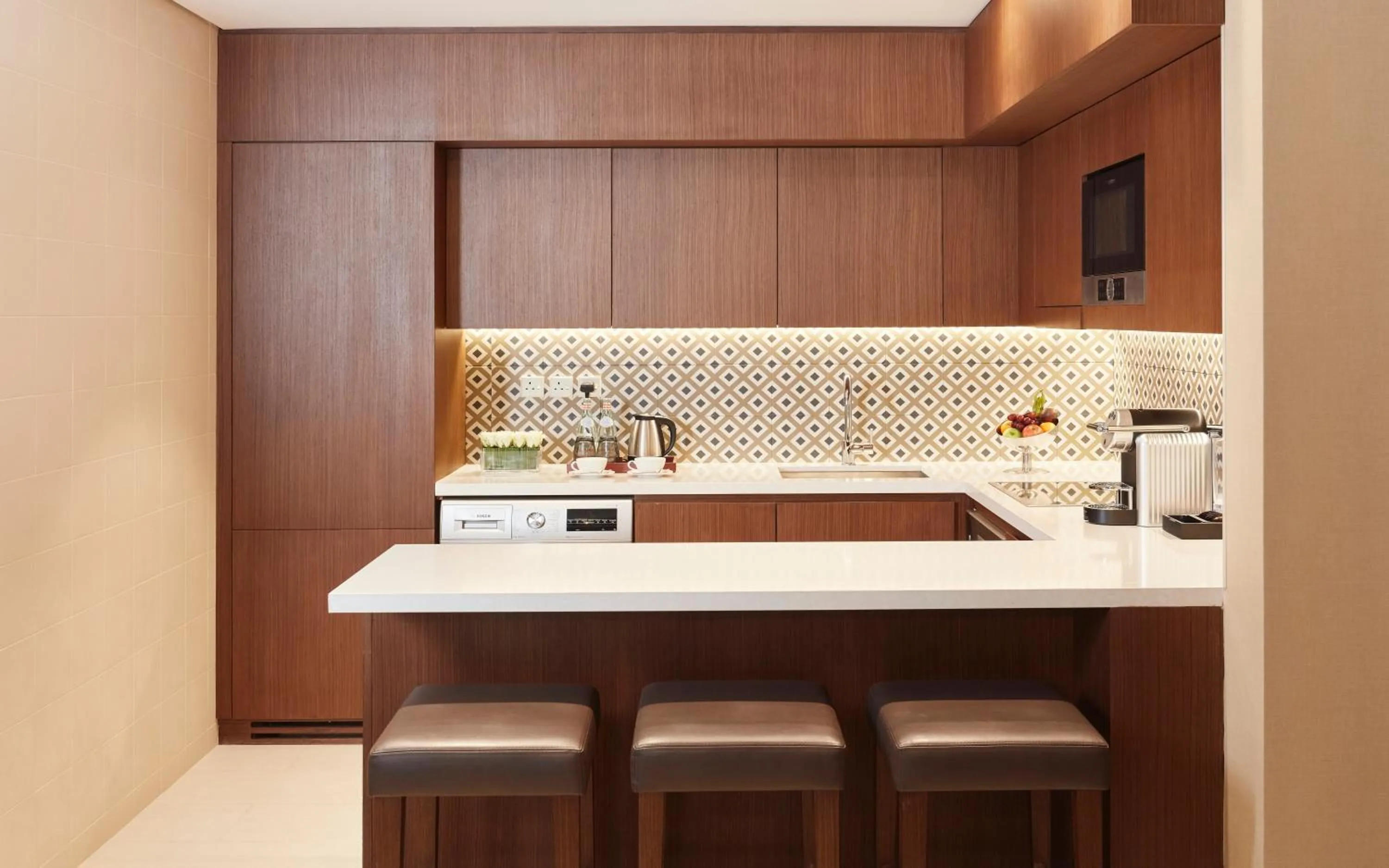 Kitchen or kitchenette in Tilal Riyadh