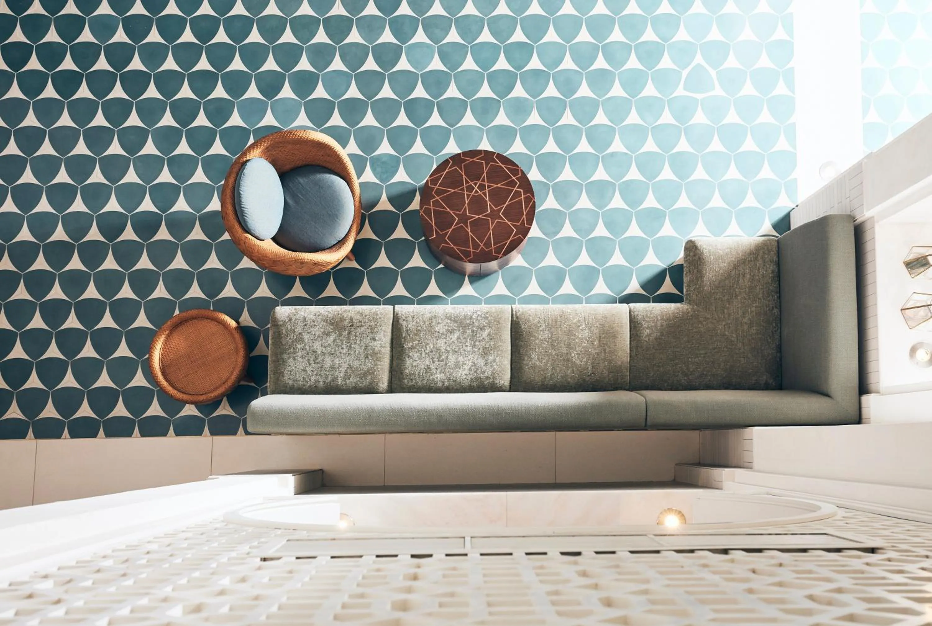 Seating area in Tilal Riyadh