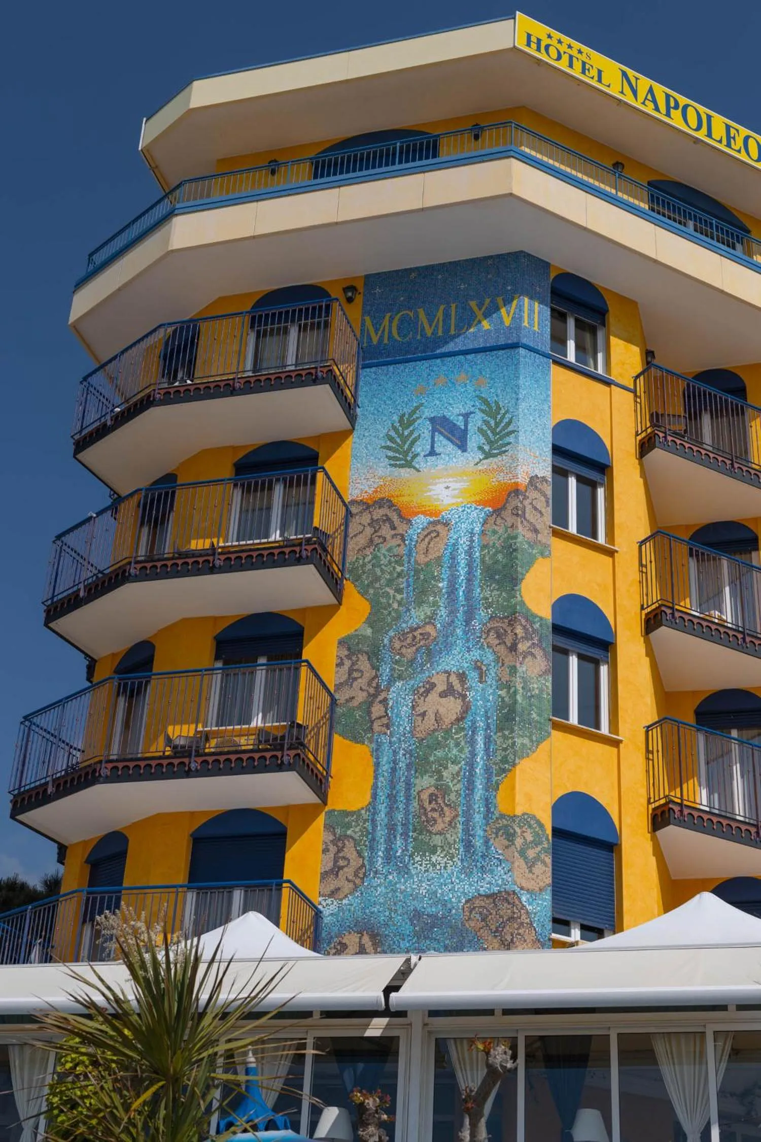 Property building in Hotel Napoleon