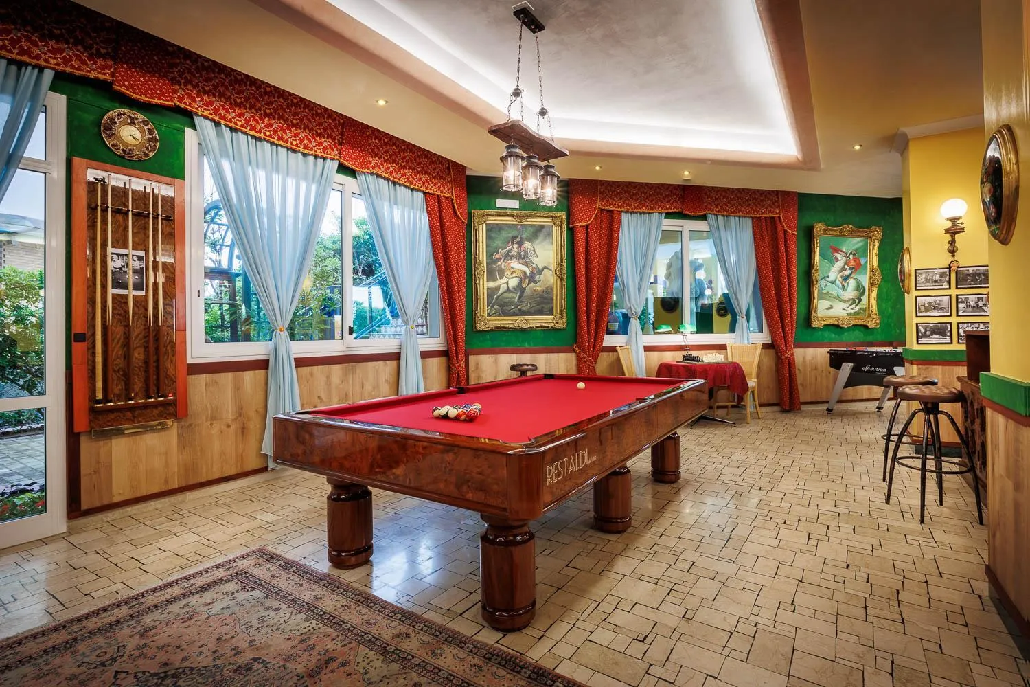 Game Room in Hotel Napoleon