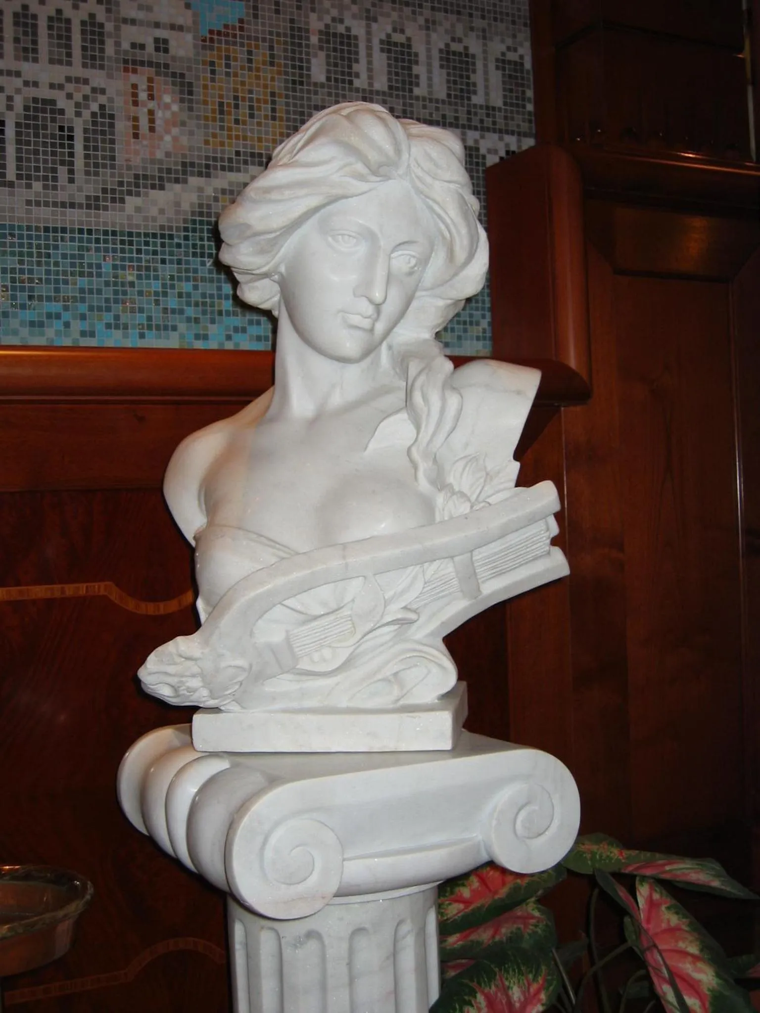 Decorative detail in Hotel Napoleon