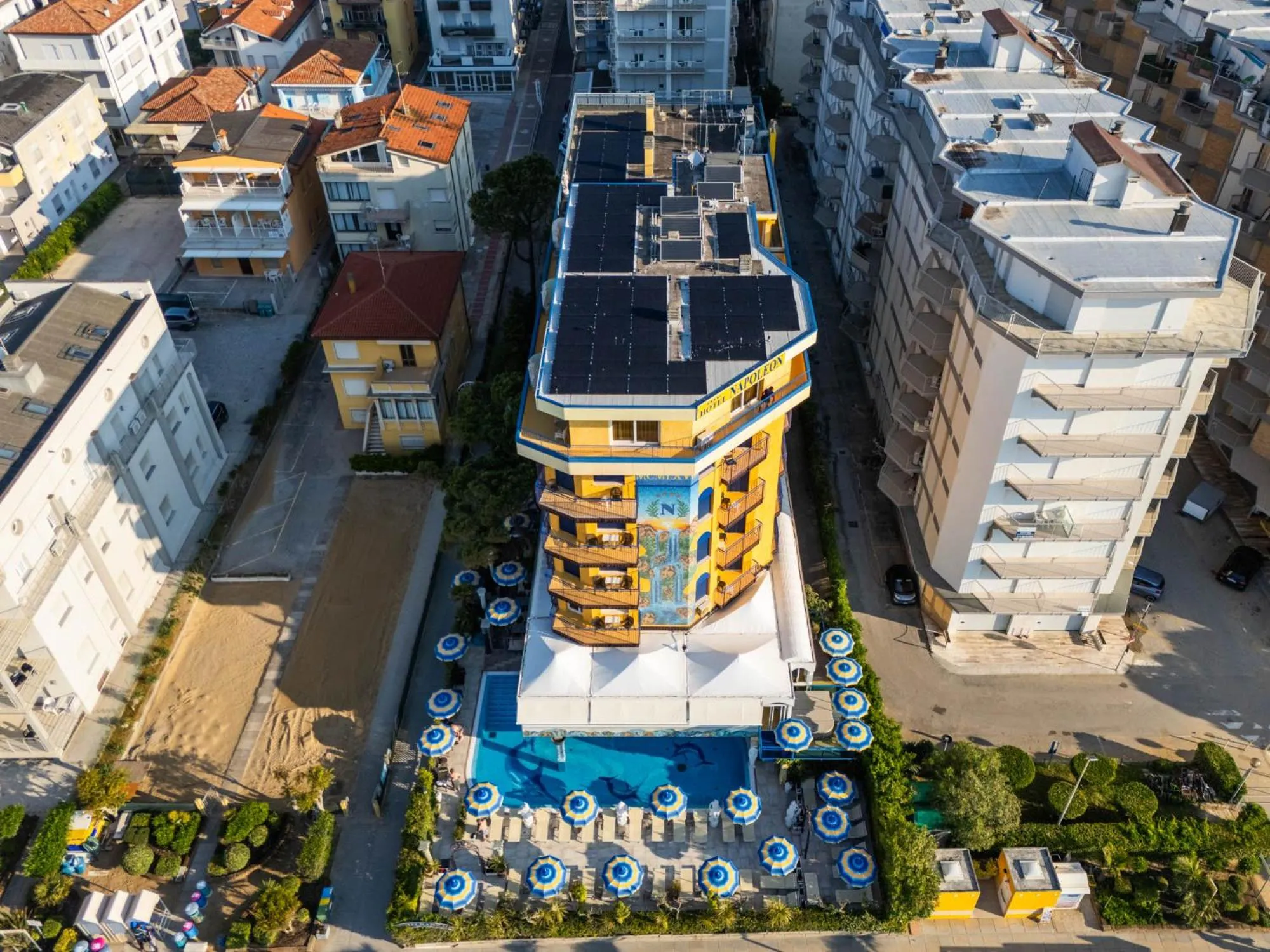 Property building in Hotel Napoleon