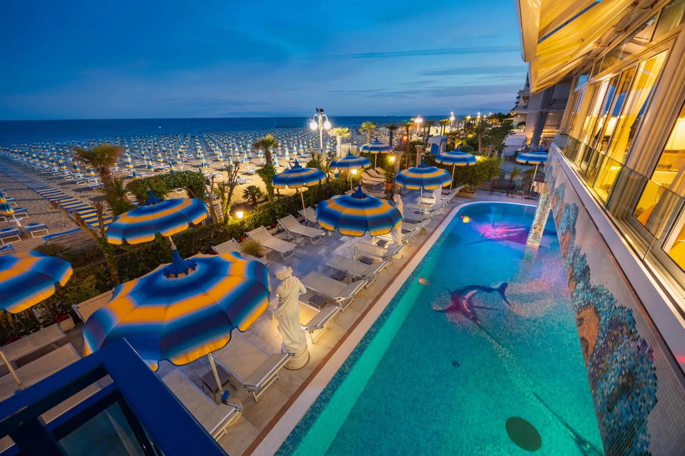 Beach in Hotel Napoleon