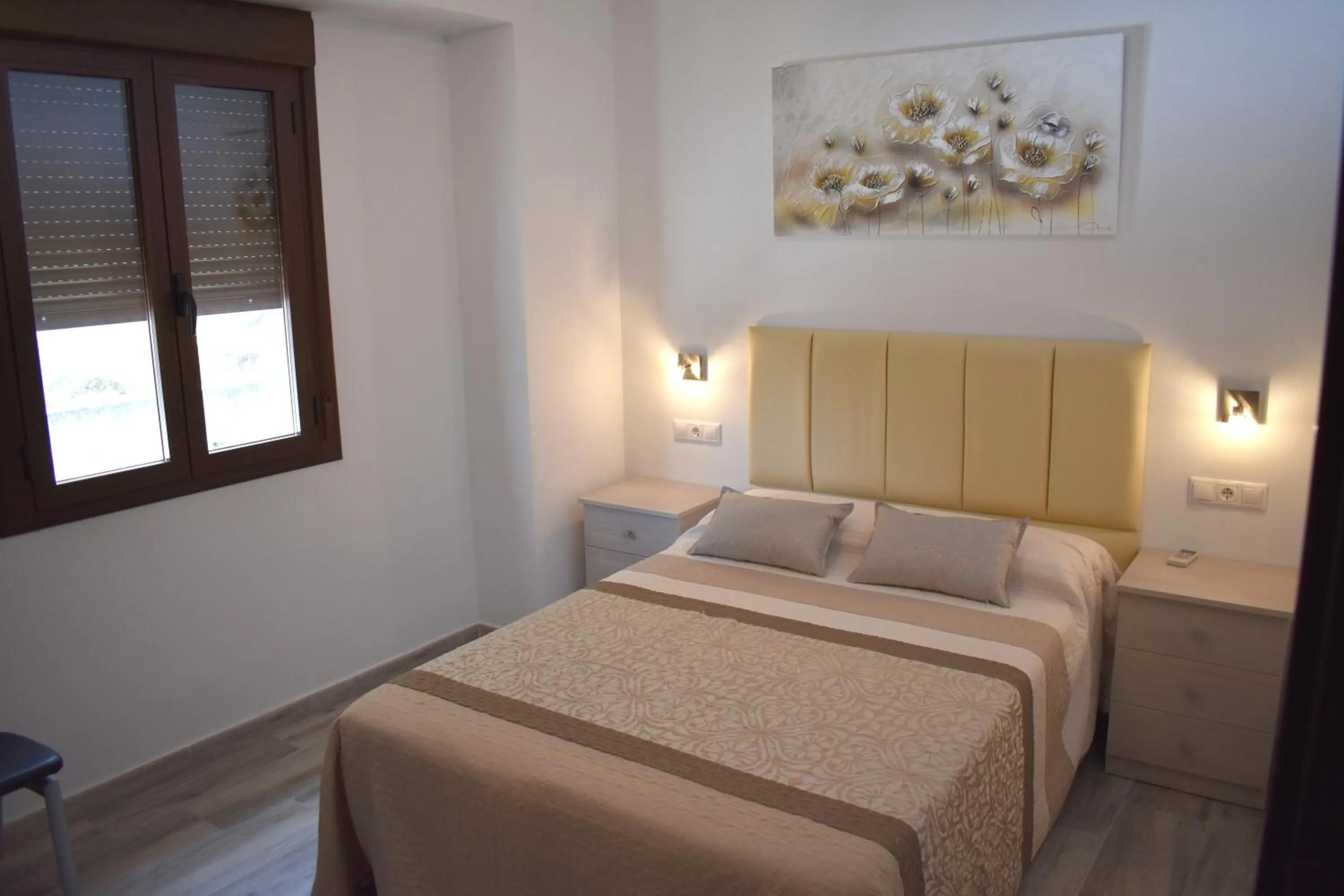 Bed in Iznájar Suites