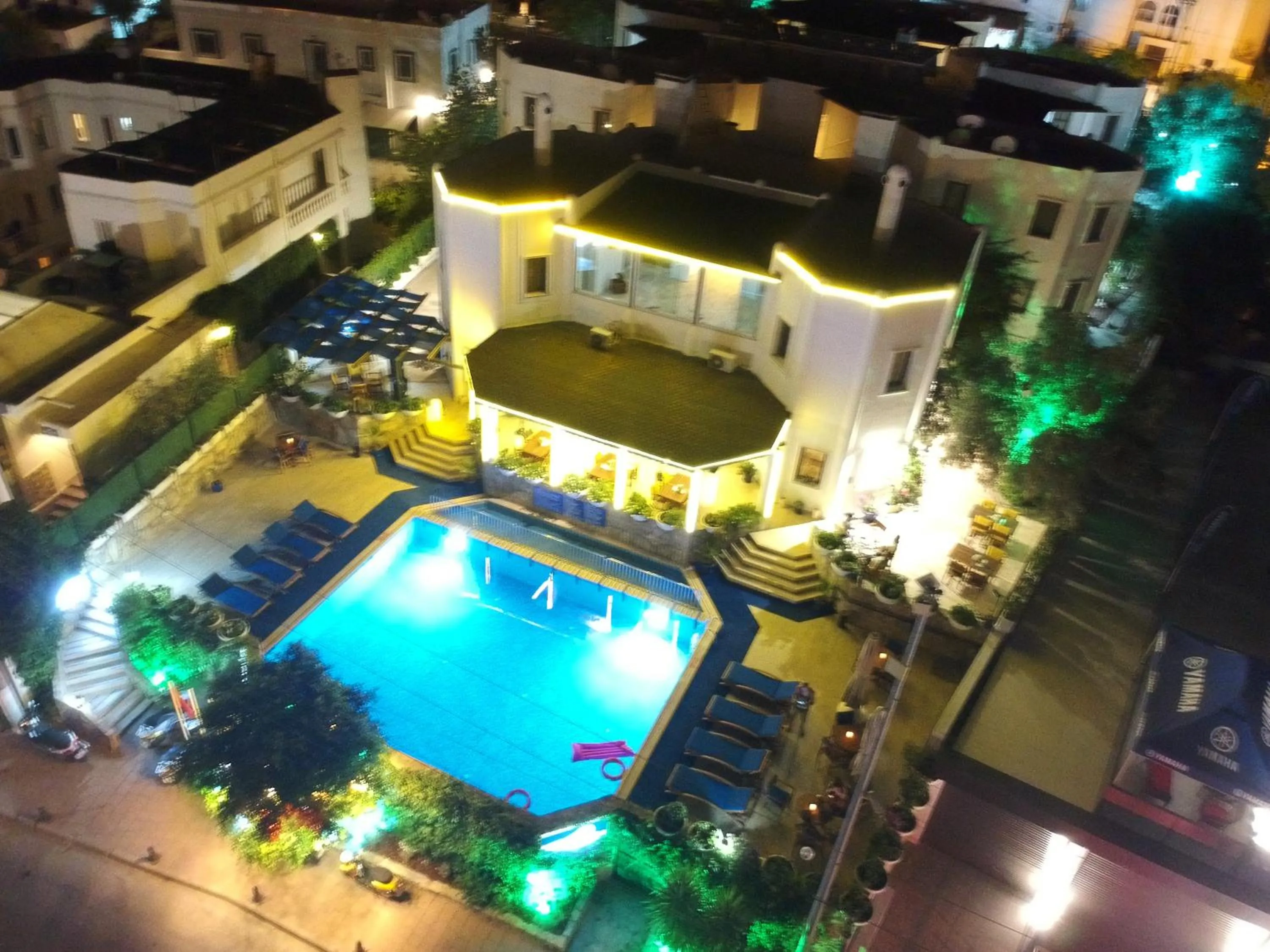 Bird's eye view in Eden Hotel