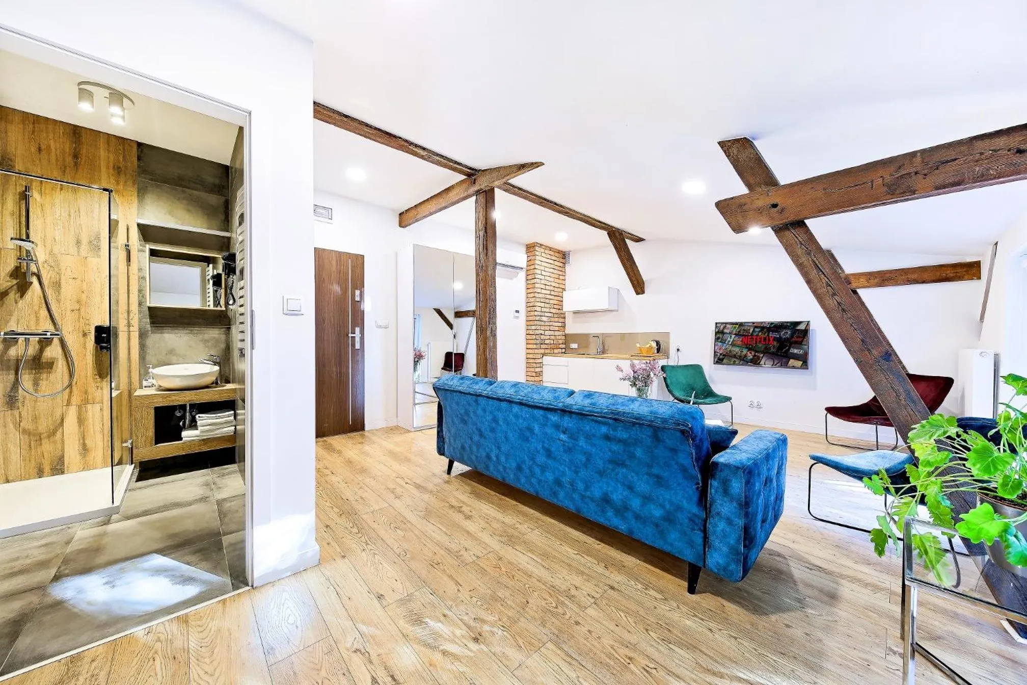 Photo of the whole room in Cinema Apartments