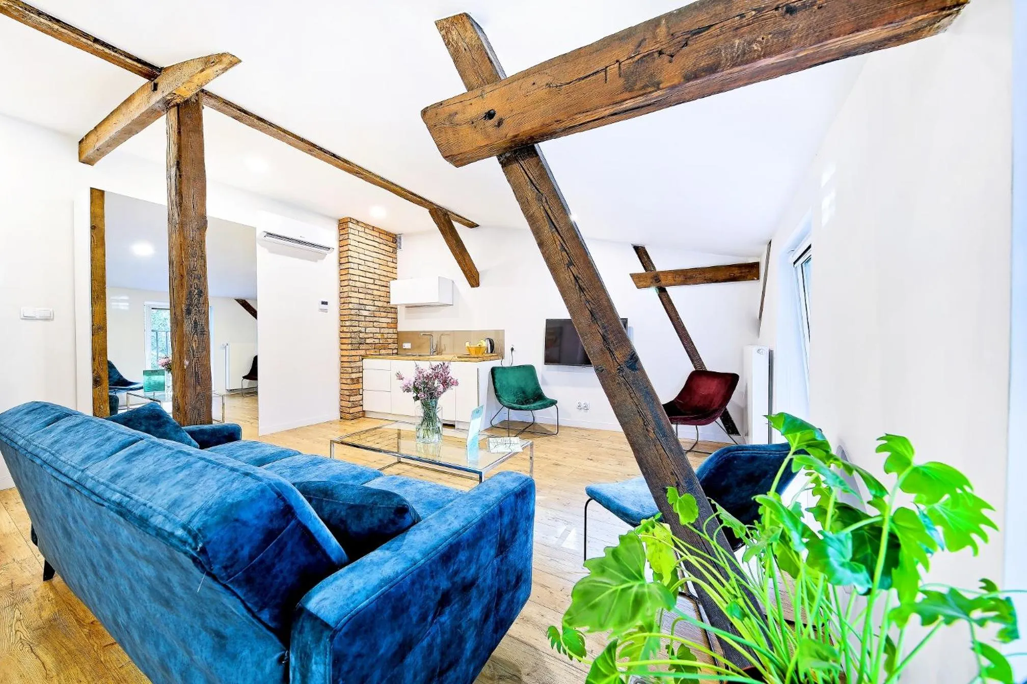 Bed in Cinema Apartments