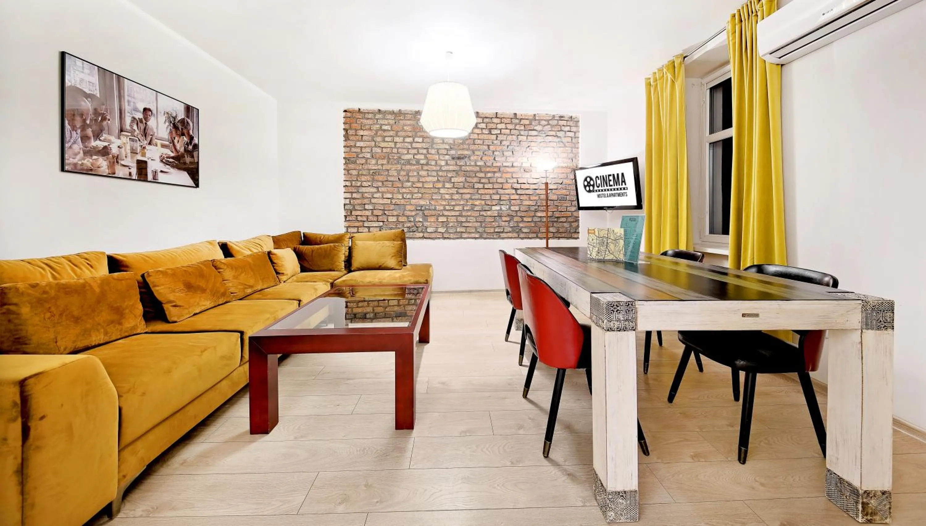 Photo of the whole room in Cinema Apartments