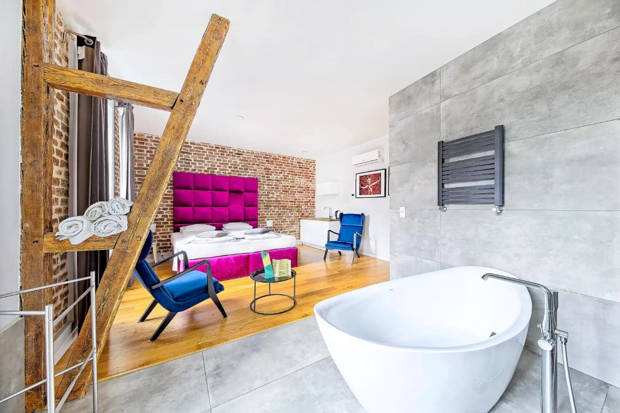 Bathroom in Cinema Apartments