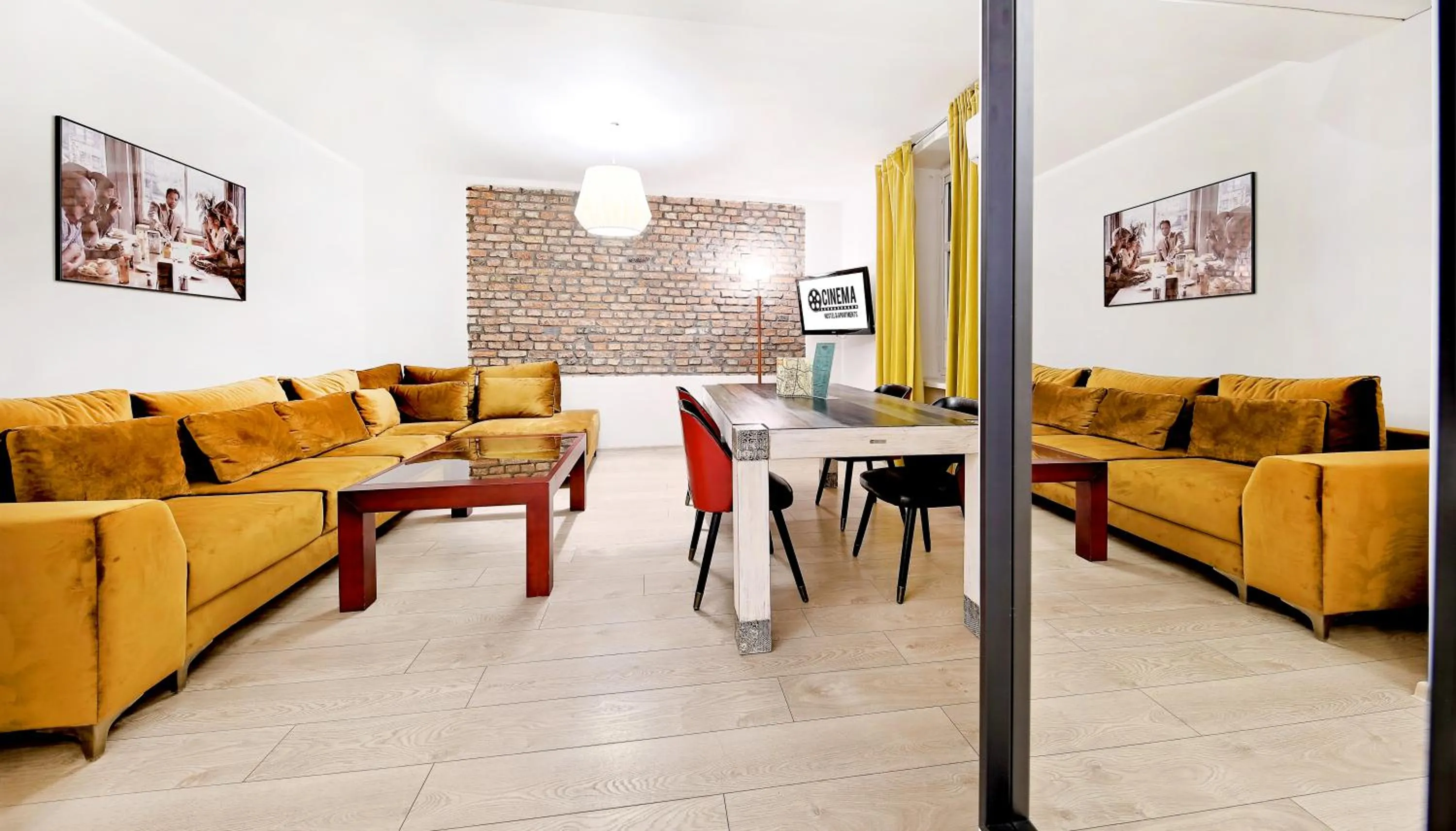 Photo of the whole room in Cinema Apartments