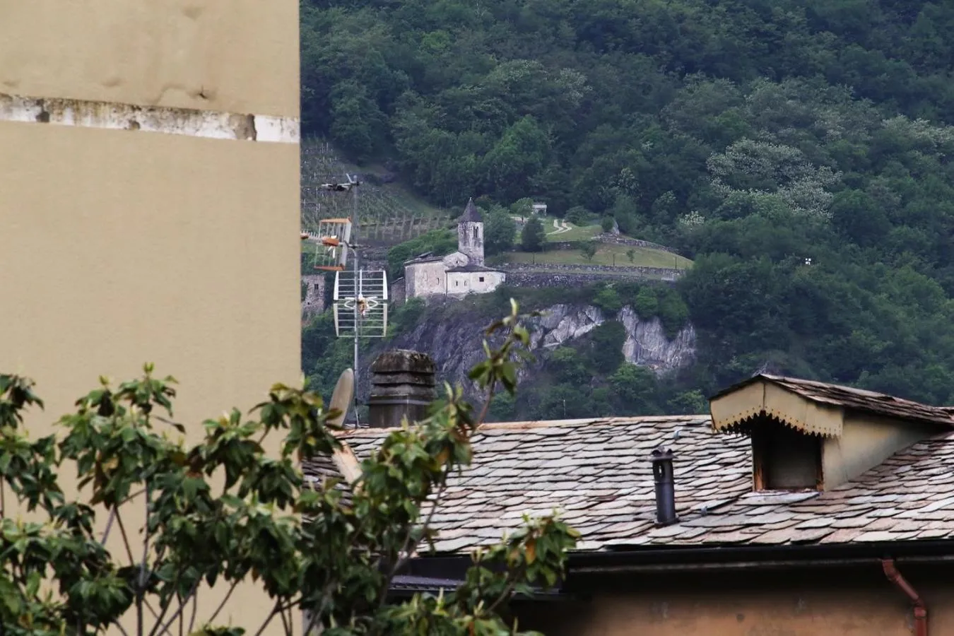 Mountain view in Albergo Gusmeroli