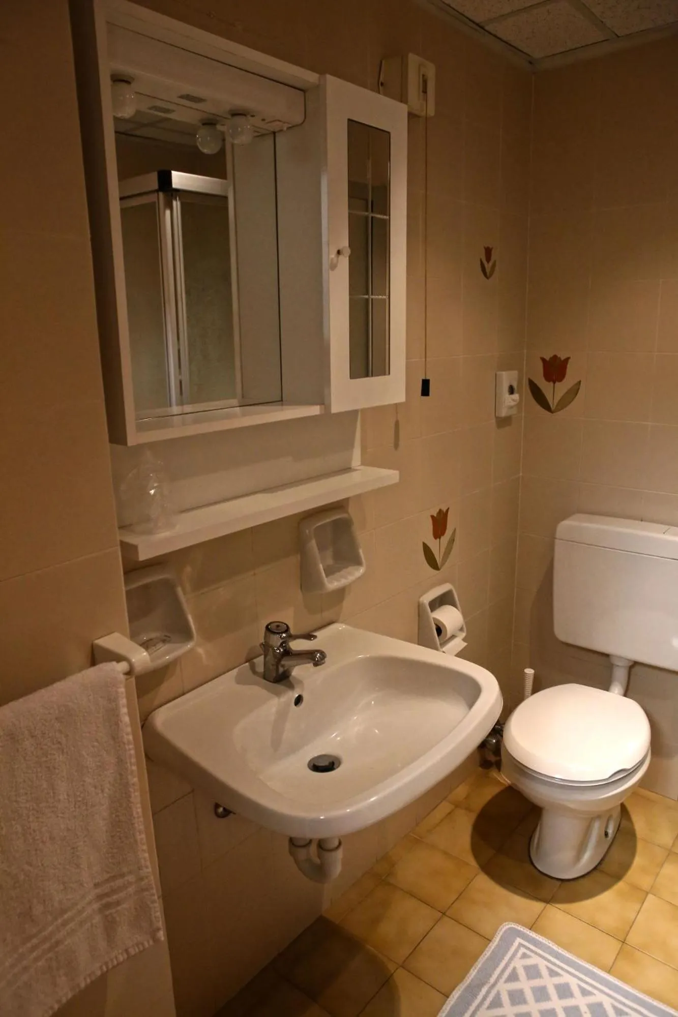 Toilet in Albergo Gusmeroli