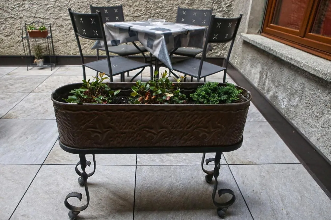 Garden in Albergo Gusmeroli