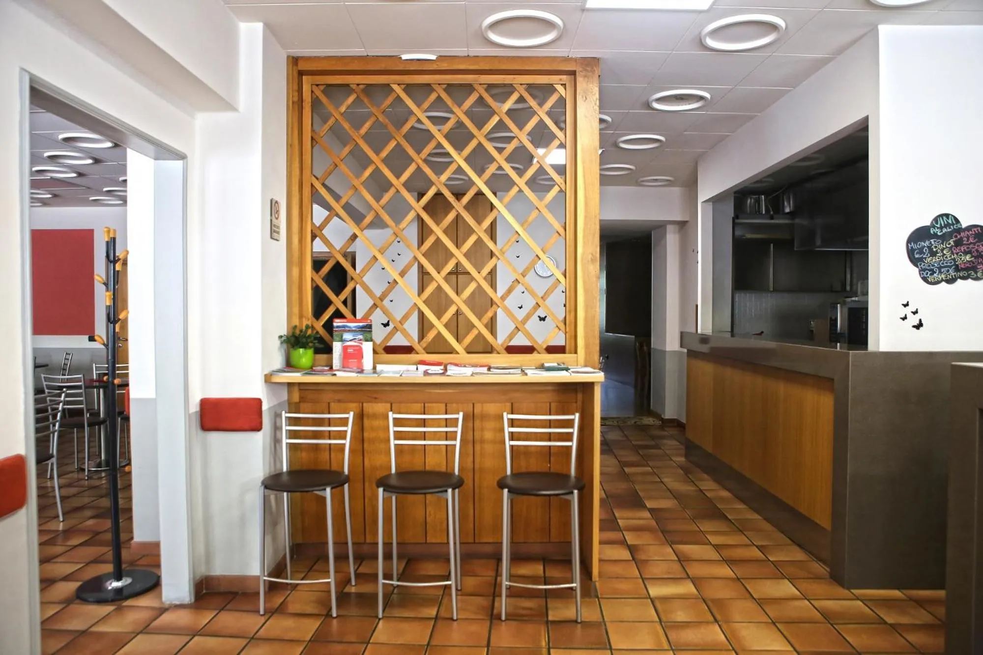 Communal lounge/ TV room in Albergo Gusmeroli