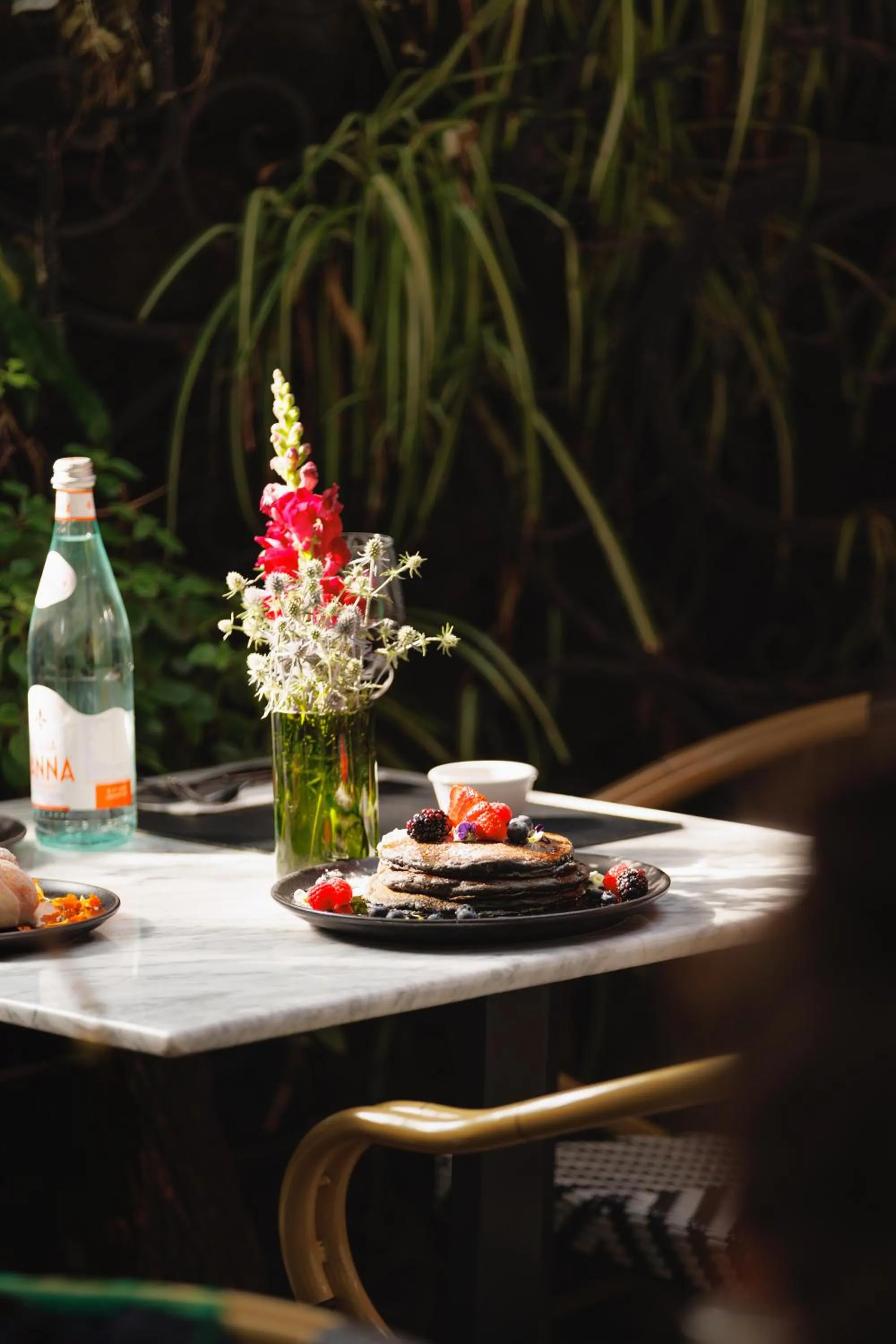 Food in Orchid House Mexico City