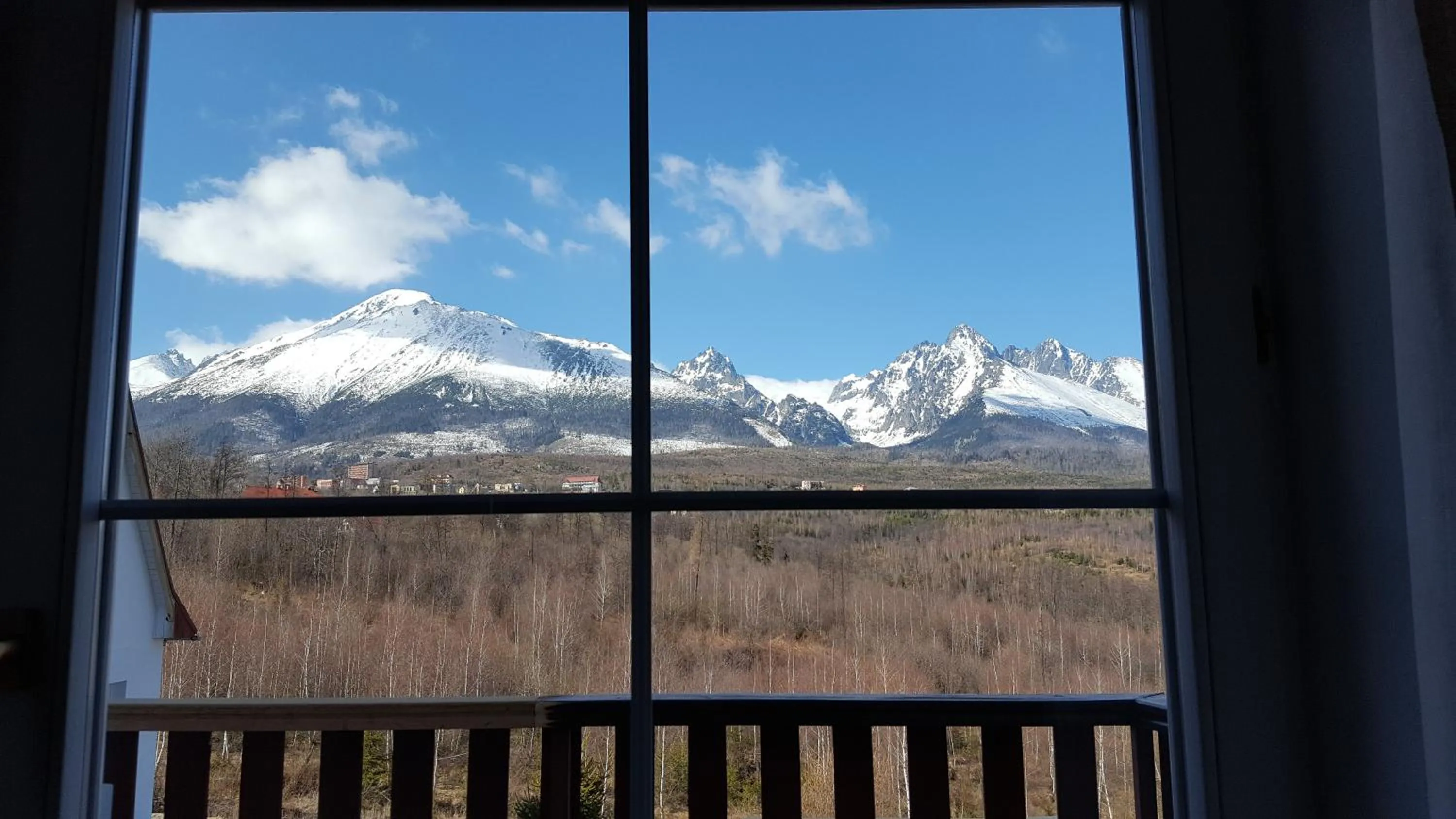 Mountain view in Penzión Valaška