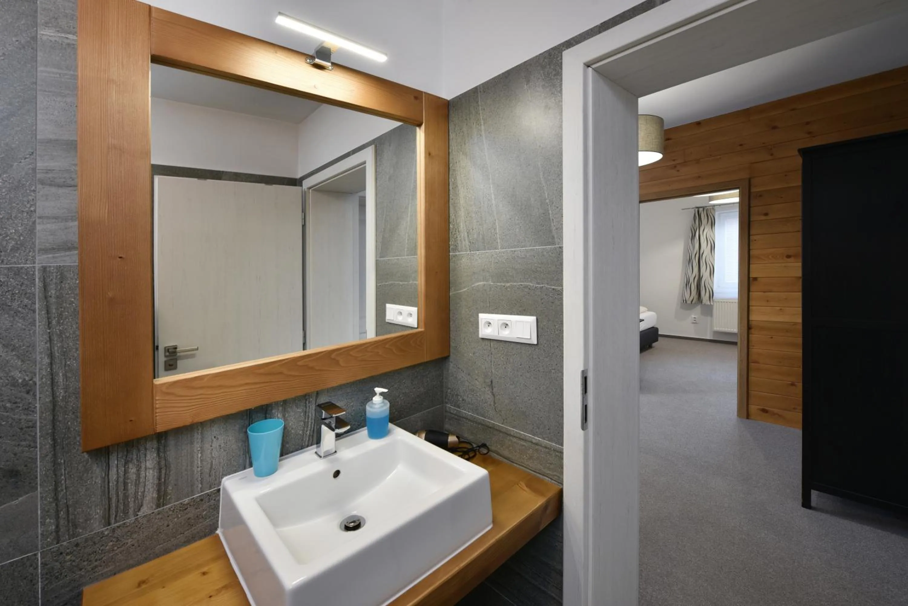 Bathroom in Penzión Valaška