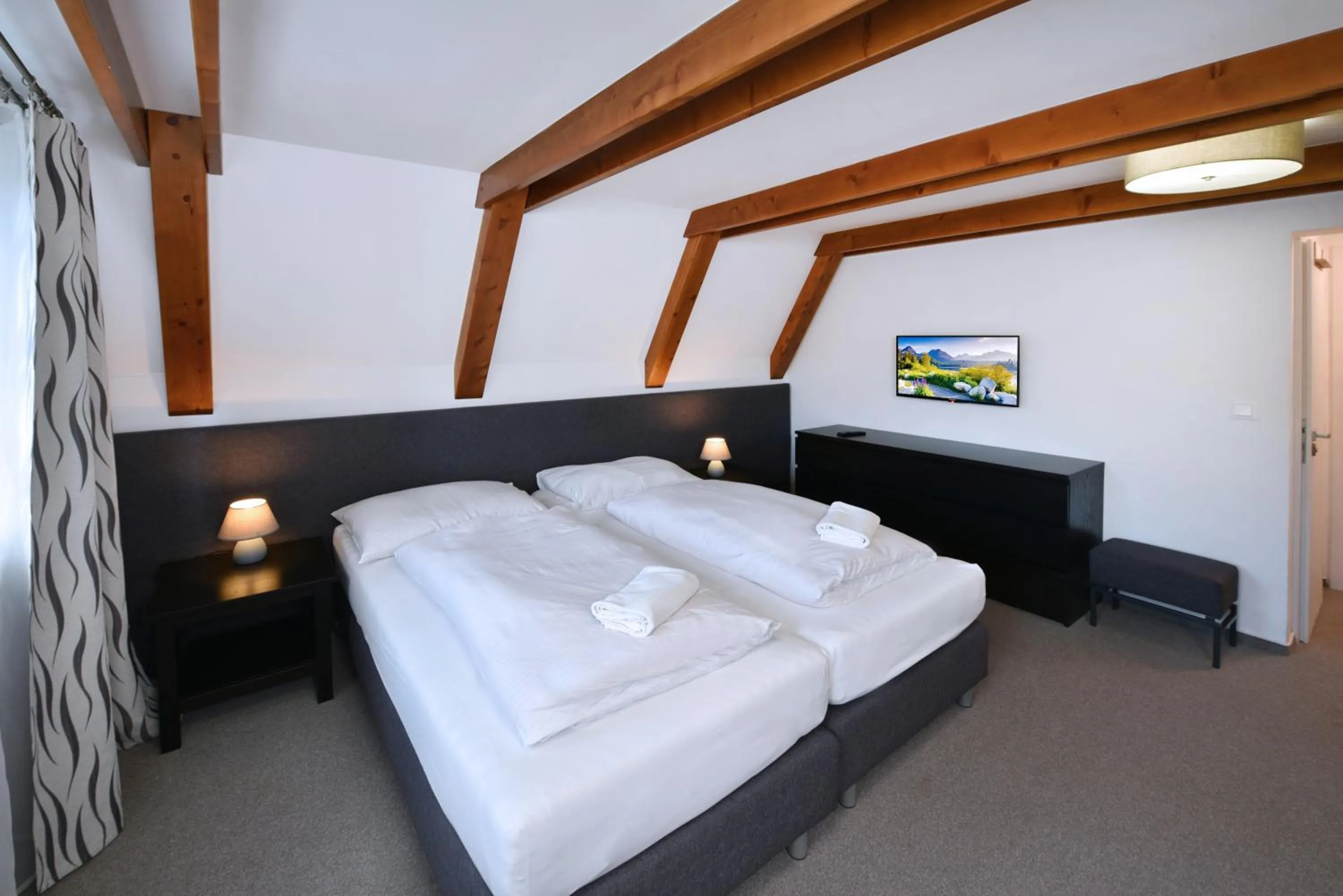 Bed in Penzión Valaška