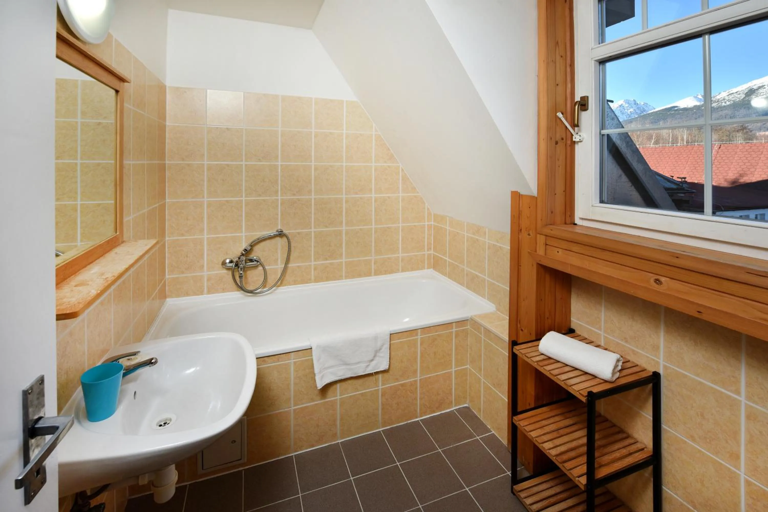 Bathroom in Penzión Valaška