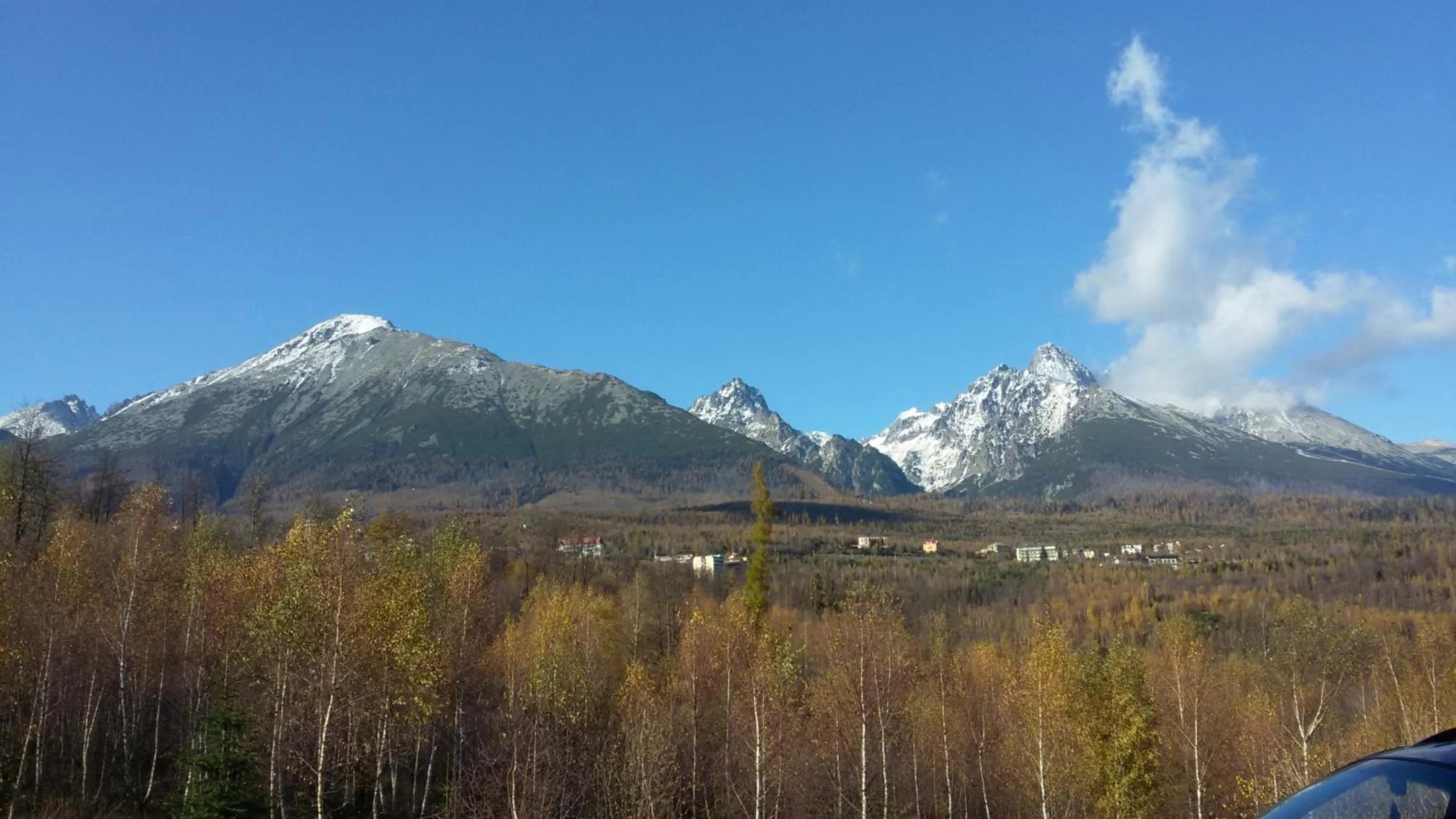 Mountain view in Penzión Valaška