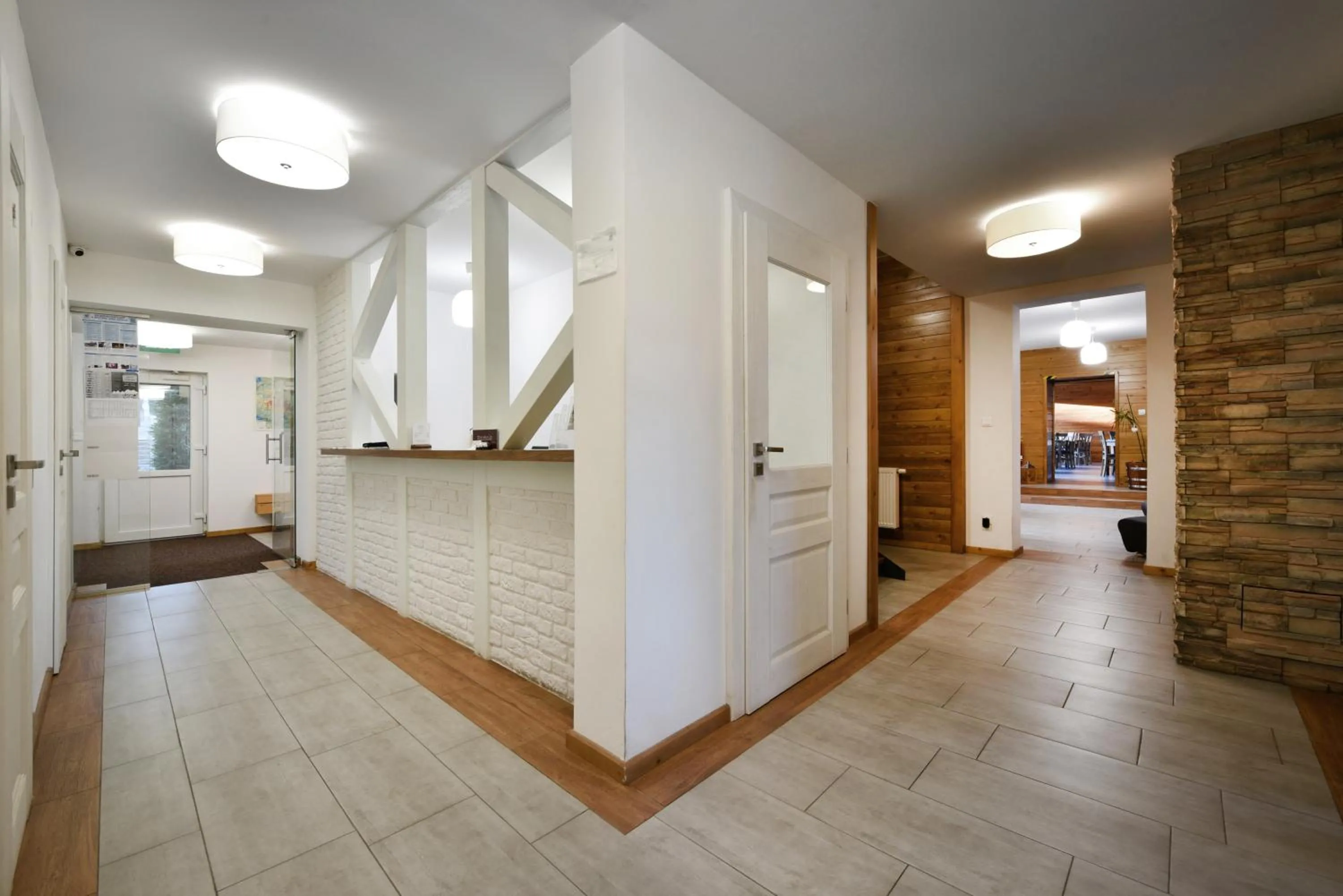 Lobby or reception in Penzión Valaška