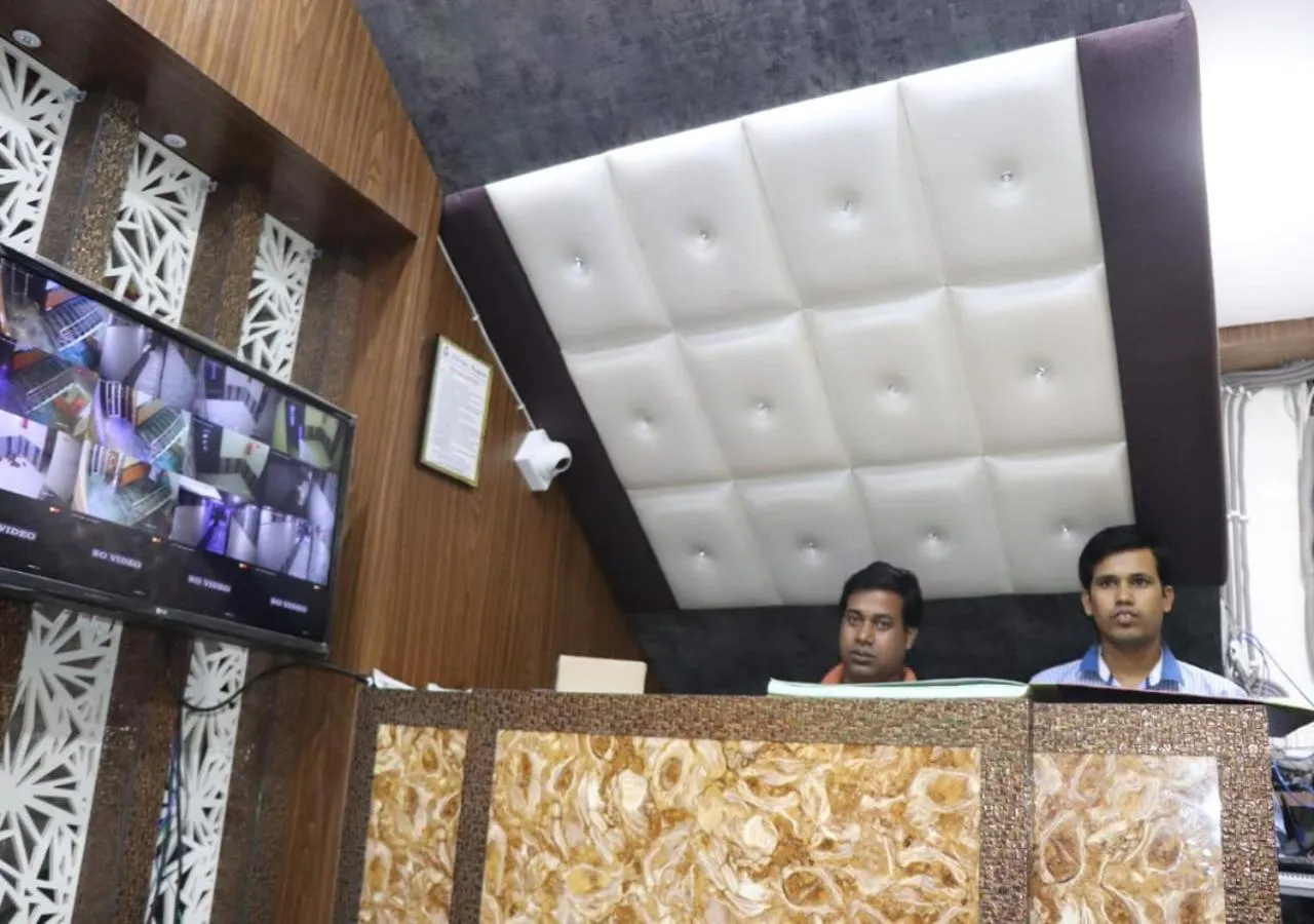 Lobby or reception in Hotel Angina