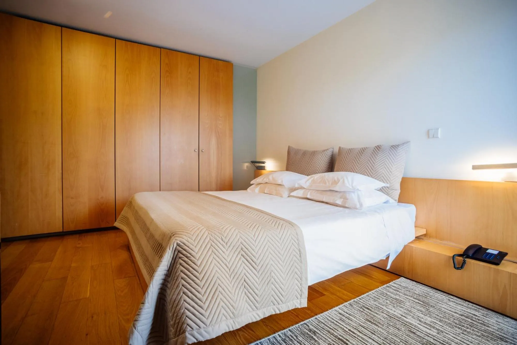 Bed in Axis Ponte de Lima Golf Resort Hotel