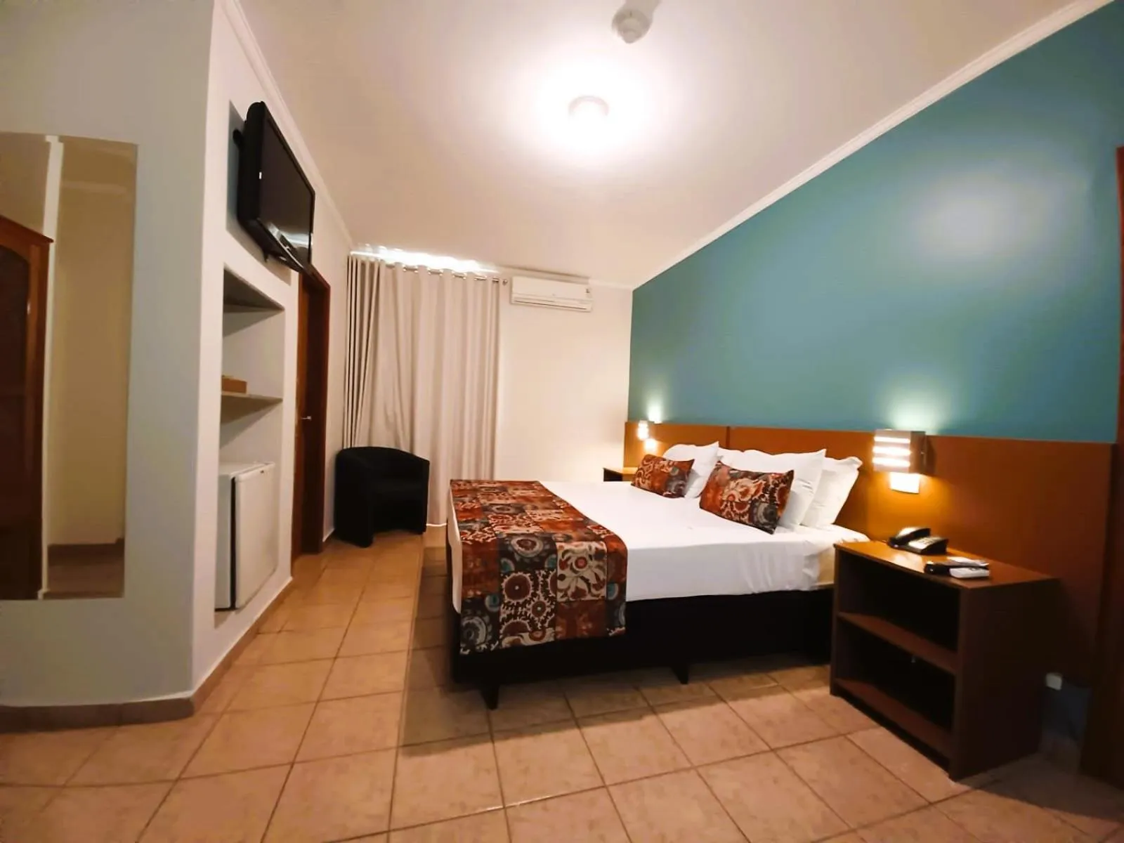 Bed in Hotel Riviera