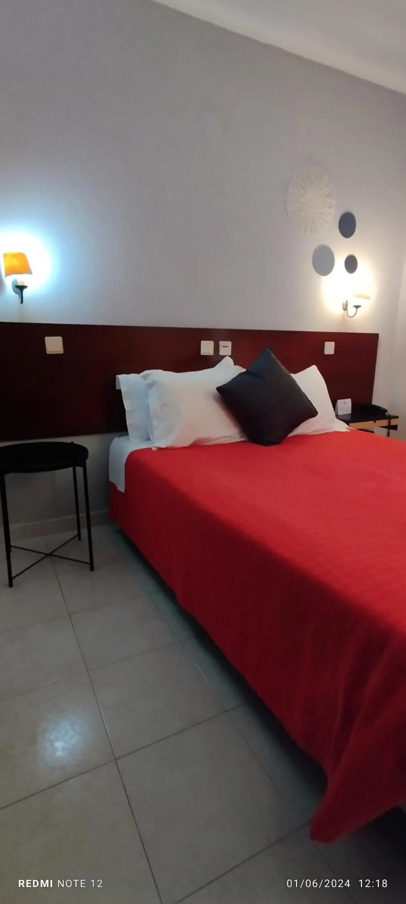 Bed in Hotel Alnacir